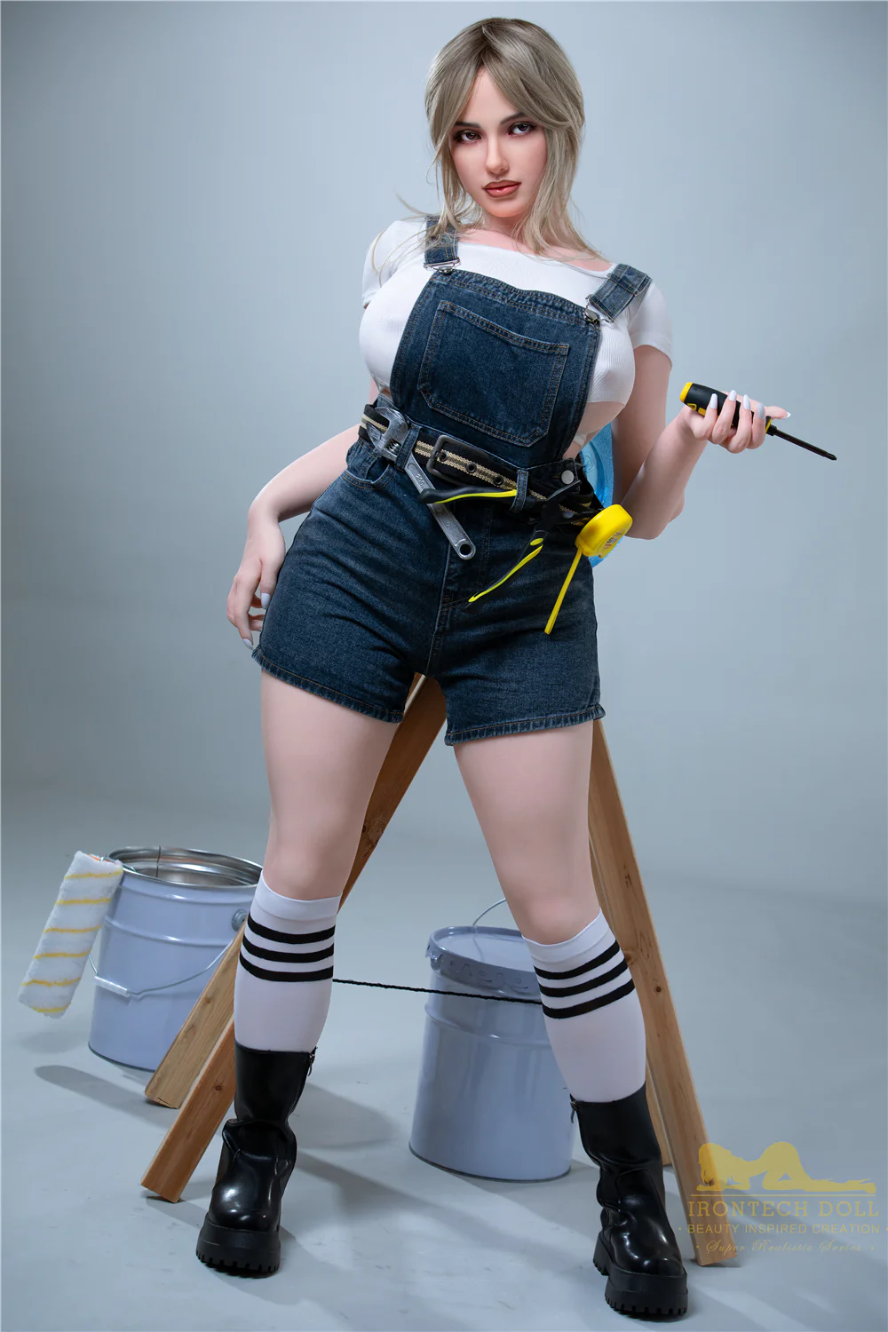 Luna Hard Head 160cm (5ft3) H-Cup  Silicone Realistic Sex Doll - Irontech Doll® - [USA STOCK] - Image 6