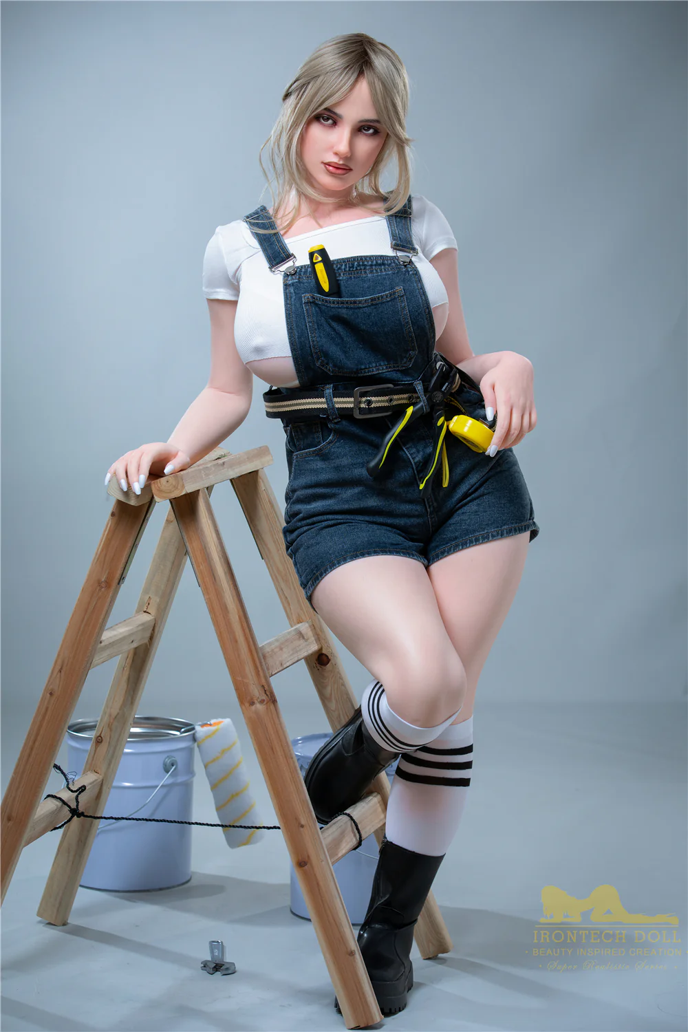 Luna Hard Head 160cm (5ft3) H-Cup  Silicone Realistic Sex Doll - Irontech Doll® - [USA STOCK] - Image 7