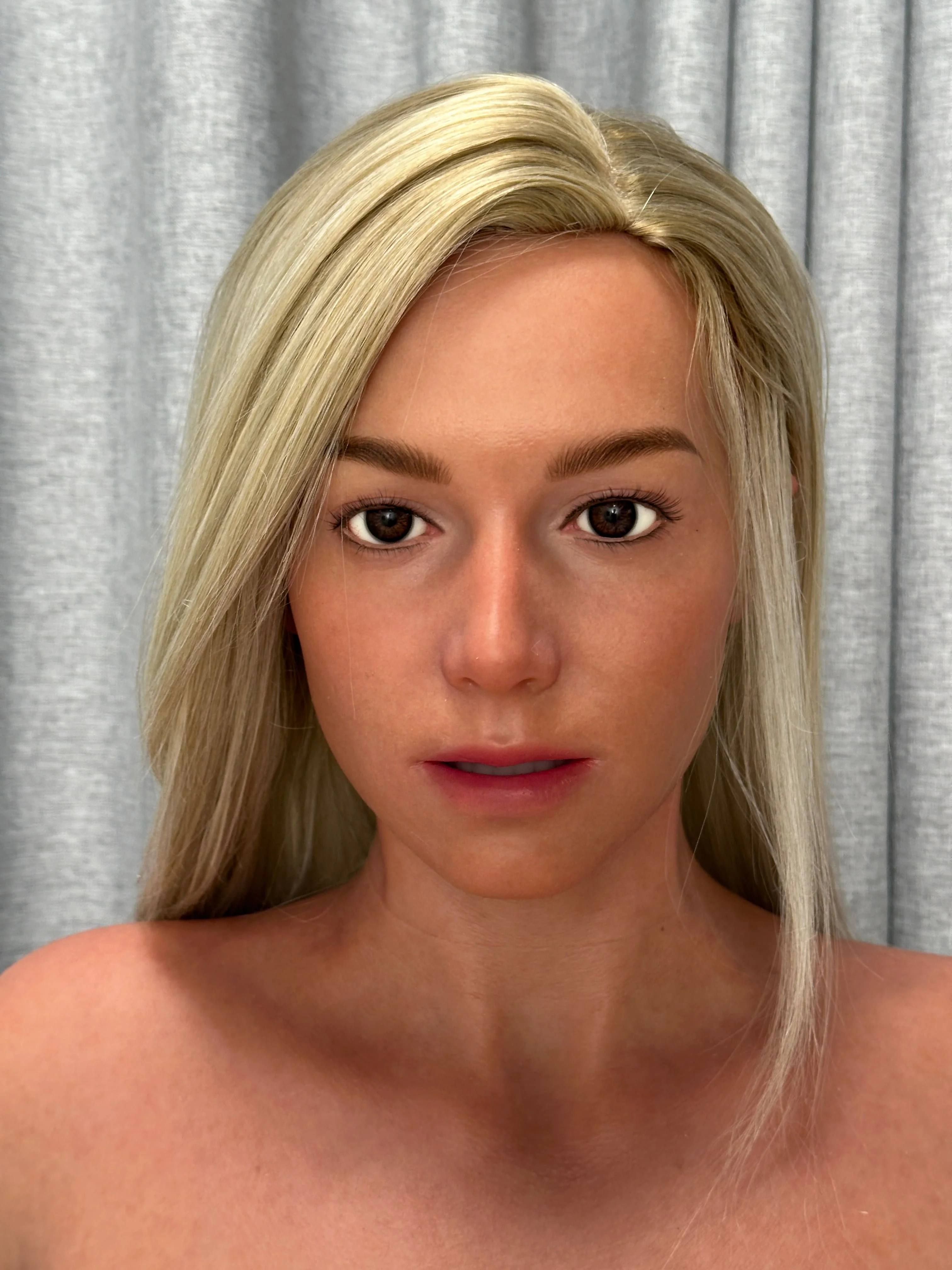 Mandy Silicone Sex Doll - ZELEX Fusion Series with Movable Jaw - Image 26