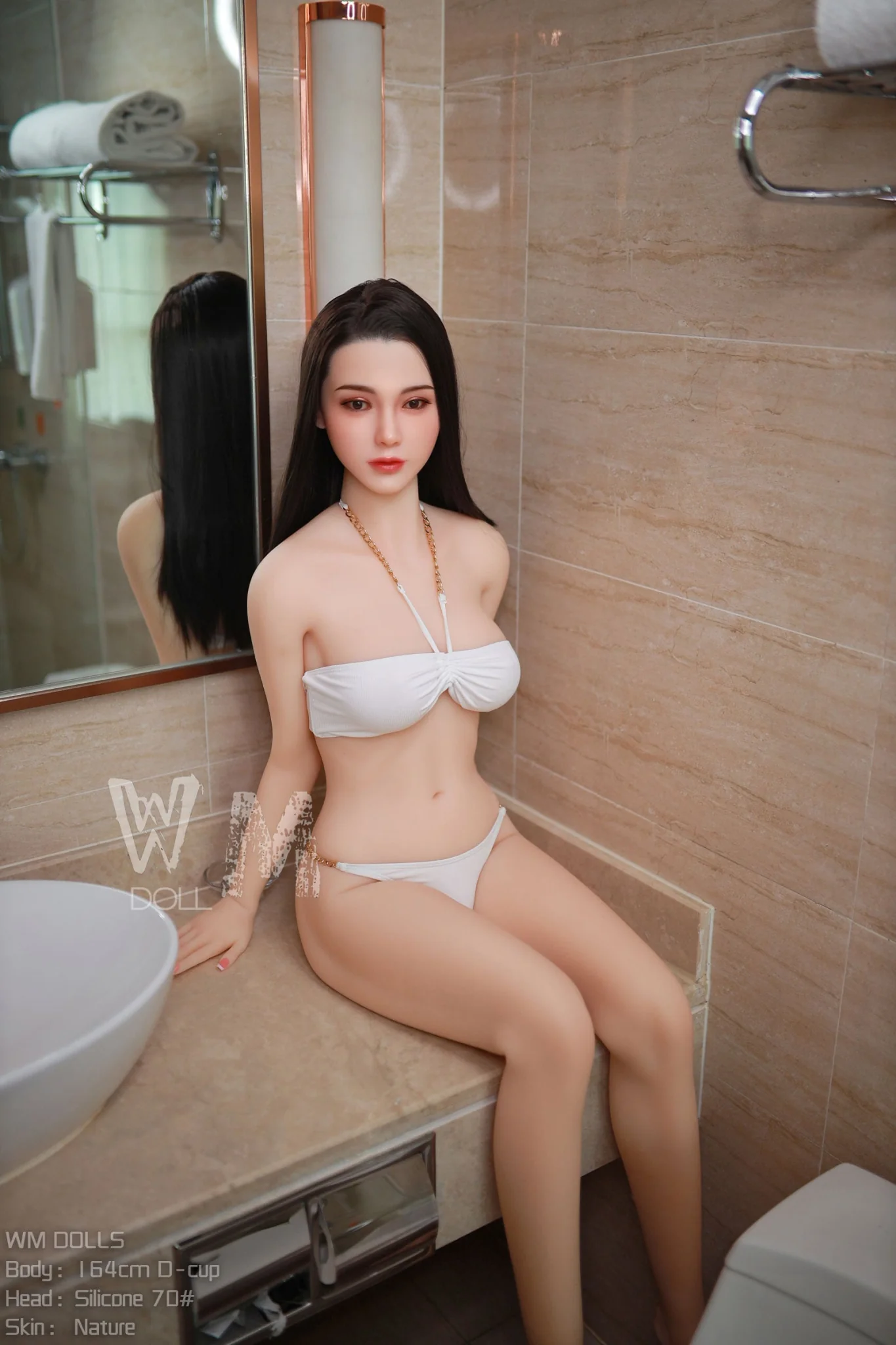 Mindy Premium Female TPE Sex Doll + Silicone Head - Image 7