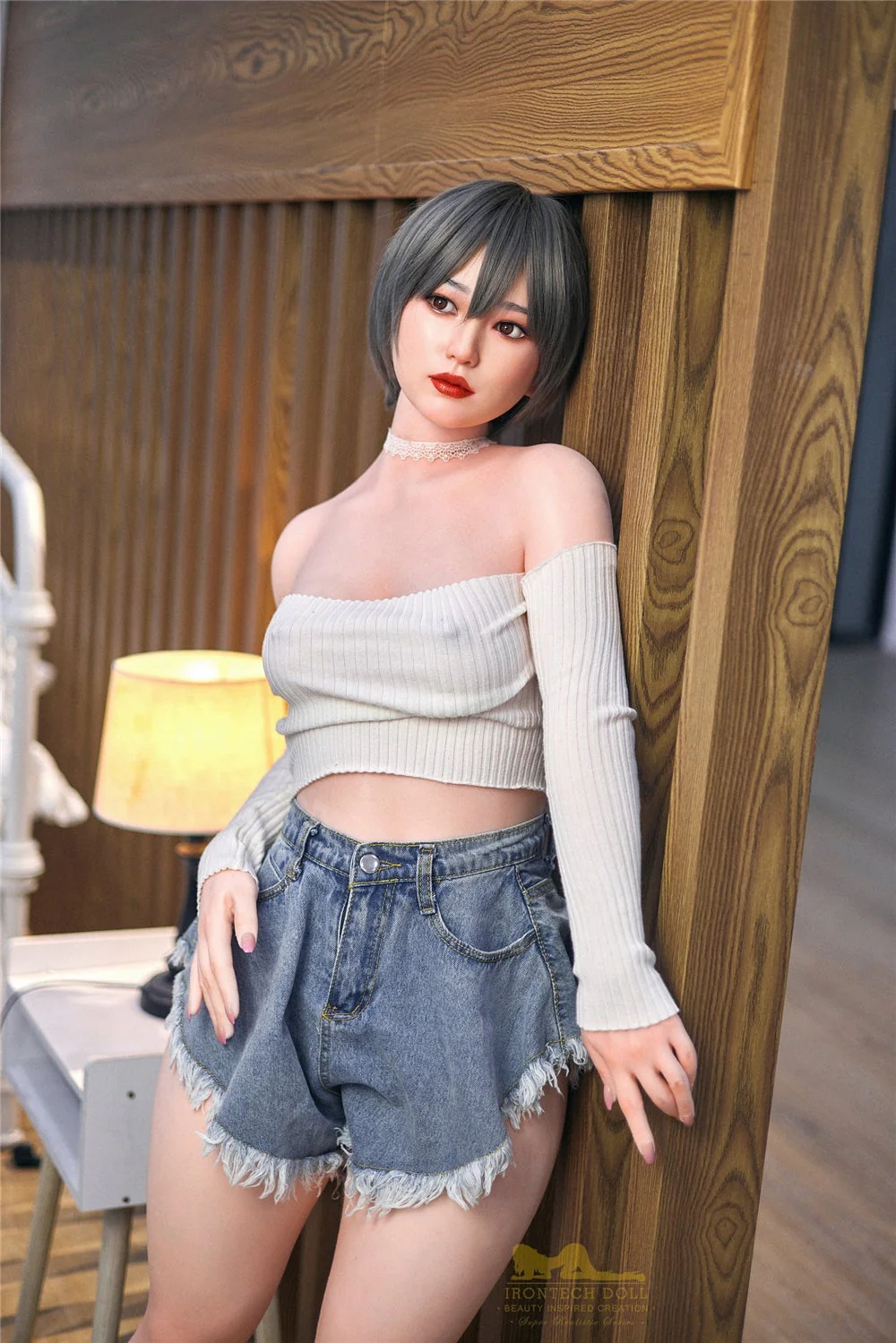 Misa 152cm (4ft9) A-Cup Silicone Sex Doll - IronTech Doll® - Image 10
