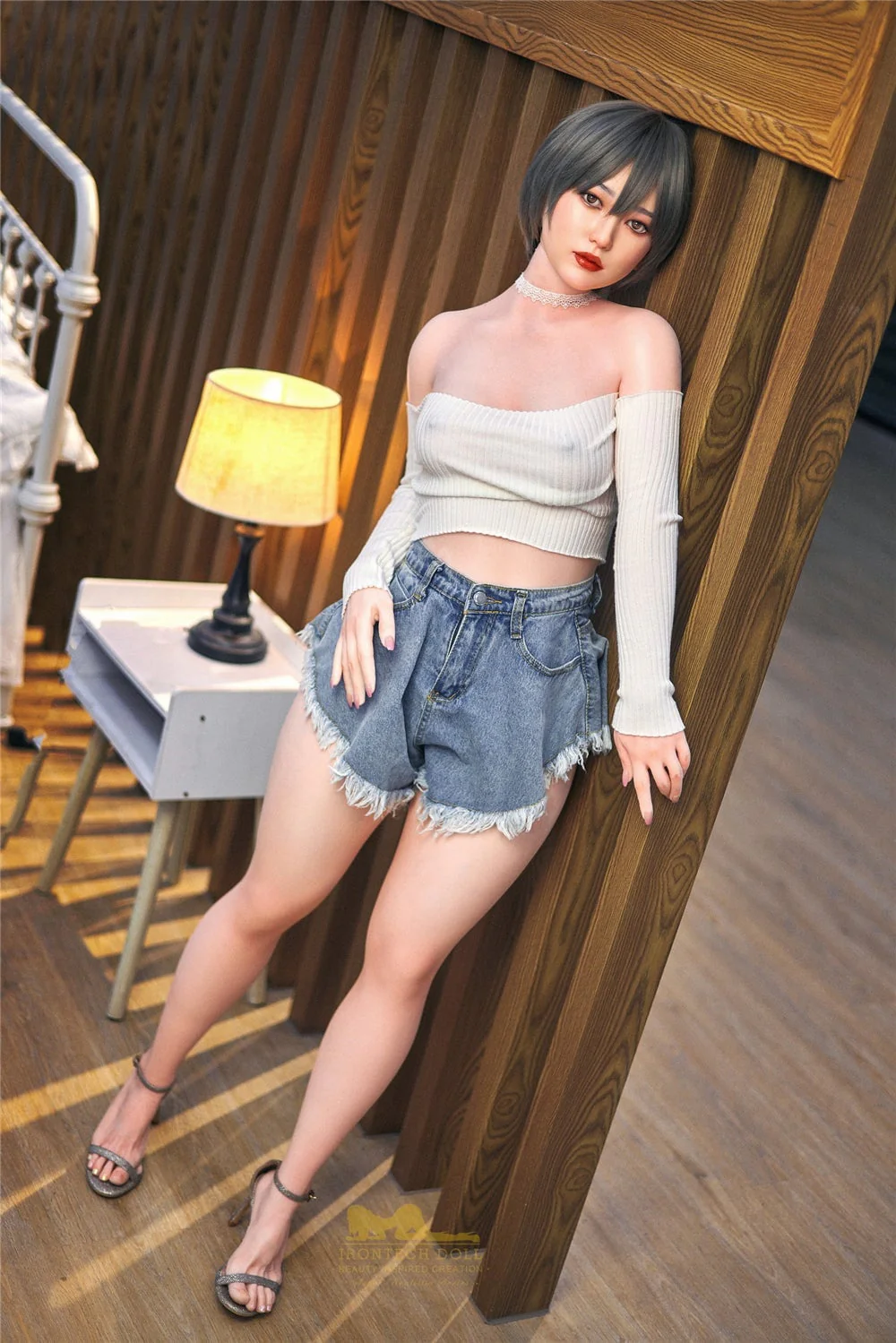 Misa 152cm (4ft9) A-Cup Silicone Sex Doll - IronTech Doll® - Image 11