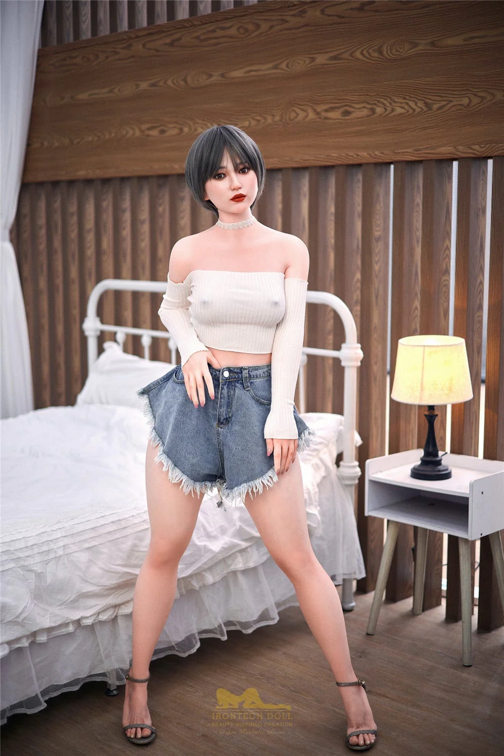 Misa 152cm (4ft9) A-Cup Silicone Sex Doll - IronTech Doll® - Image 2