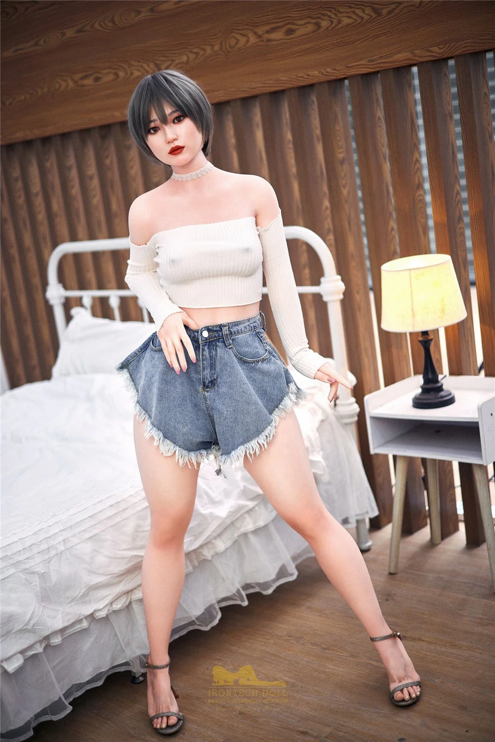Misa 152cm (4ft9) A-Cup Silicone Sex Doll - IronTech Doll® - Image 3
