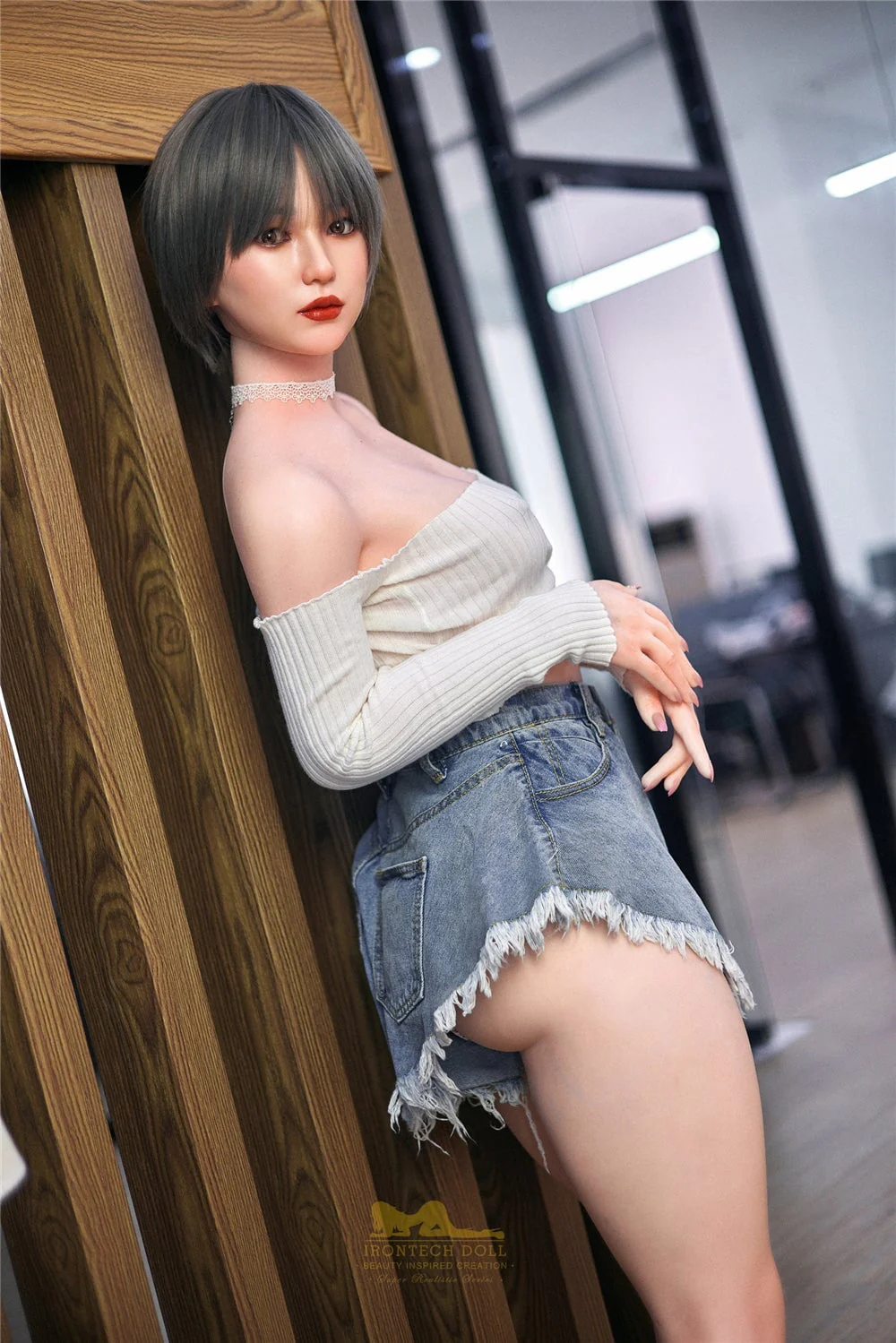 Misa 152cm (4ft9) A-Cup Silicone Sex Doll - IronTech Doll® - Image 7