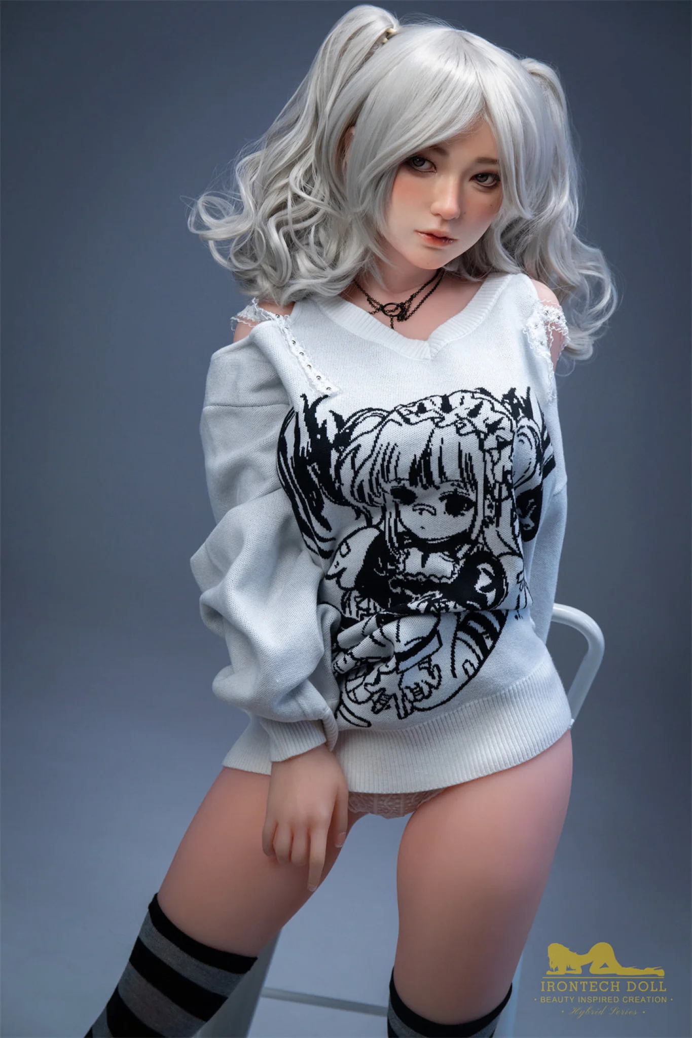 Misa 154cm (5ft1) F-Cup Premium Hybrid TPE Body + Silicone Head - Irontech Doll® - Image 12