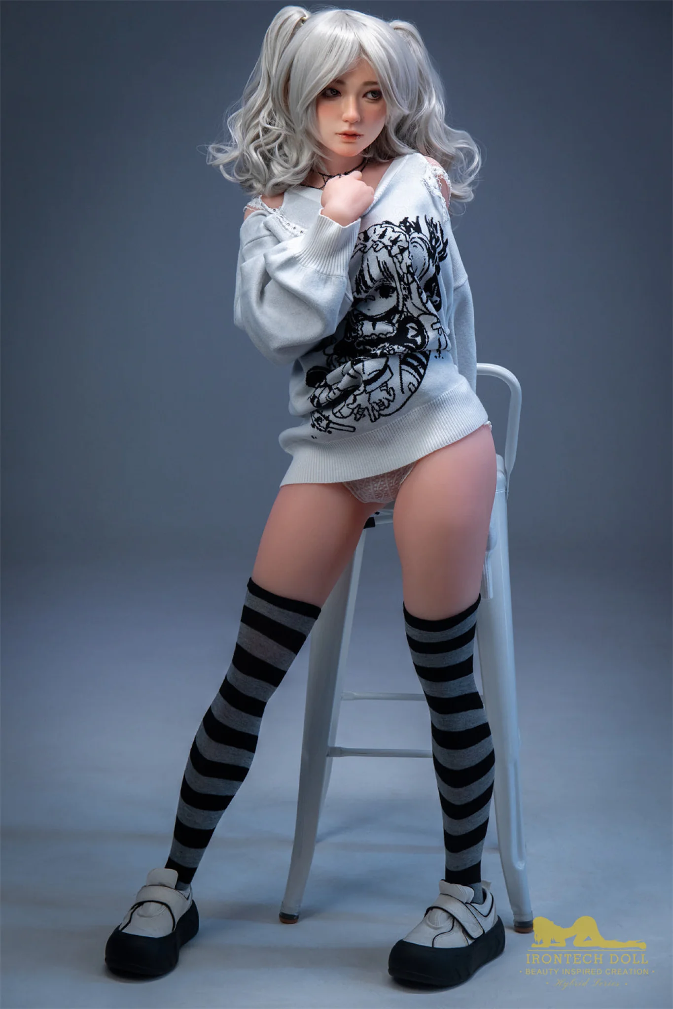 Misa 154cm (5ft1) F-Cup Premium Hybrid TPE Body + Silicone Head - Irontech Doll® - Image 14