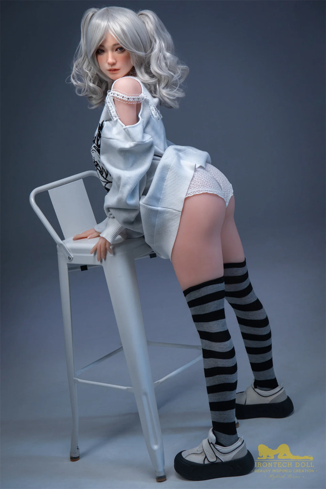 Misa 154cm (5ft1) F-Cup Premium Hybrid TPE Body + Silicone Head - Irontech Doll® - Image 16