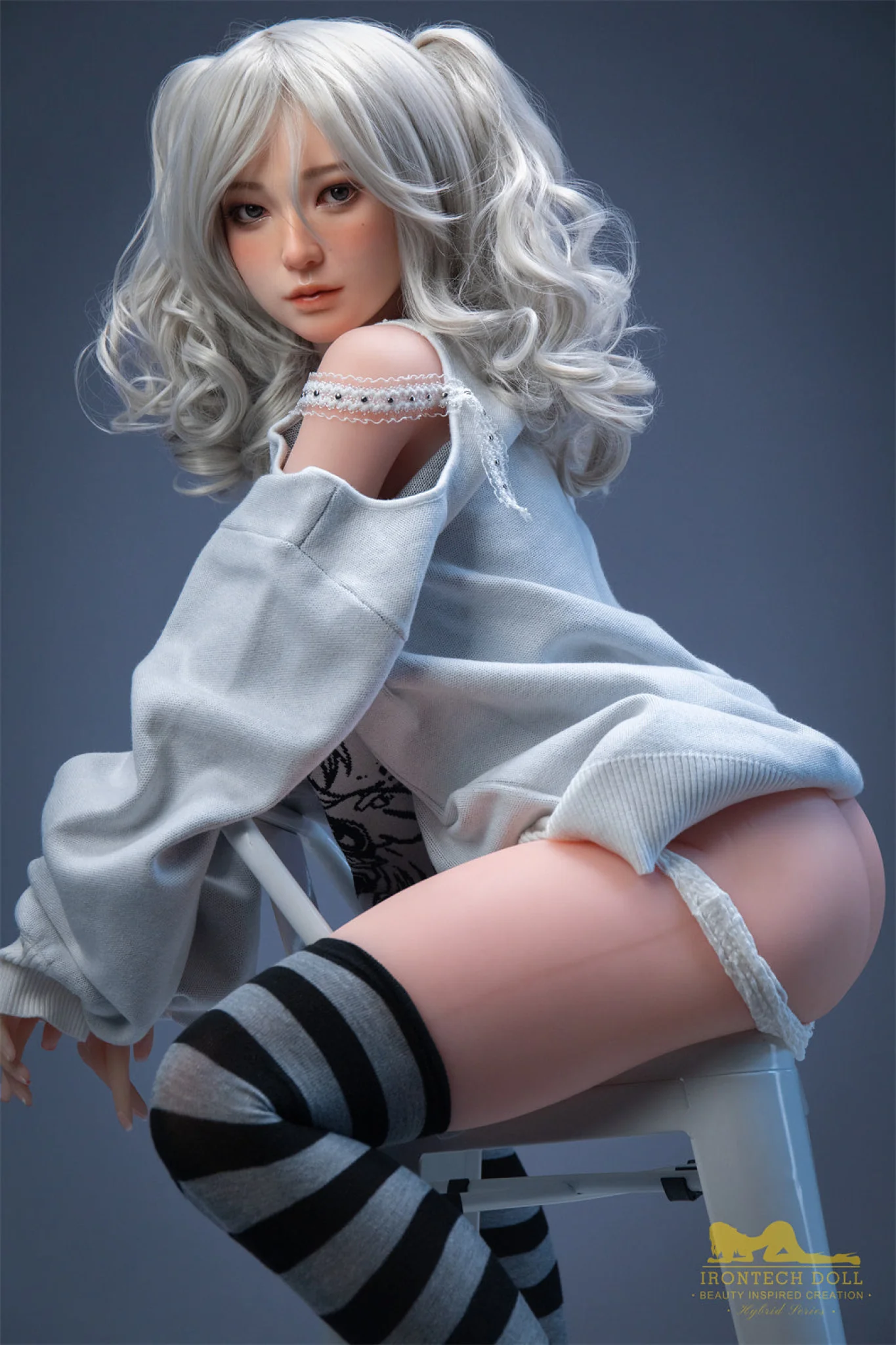 Misa 154cm (5ft1) F-Cup Premium Hybrid TPE Body + Silicone Head - Irontech Doll® - Image 4