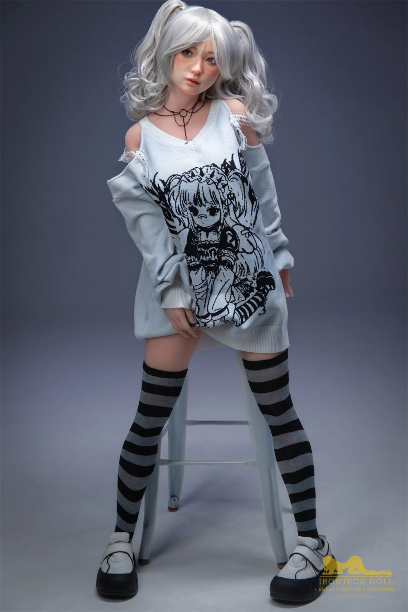 Misa 154cm (5ft1) F-Cup Premium Hybrid TPE Body + Silicone Head - Irontech Doll® - Image 7