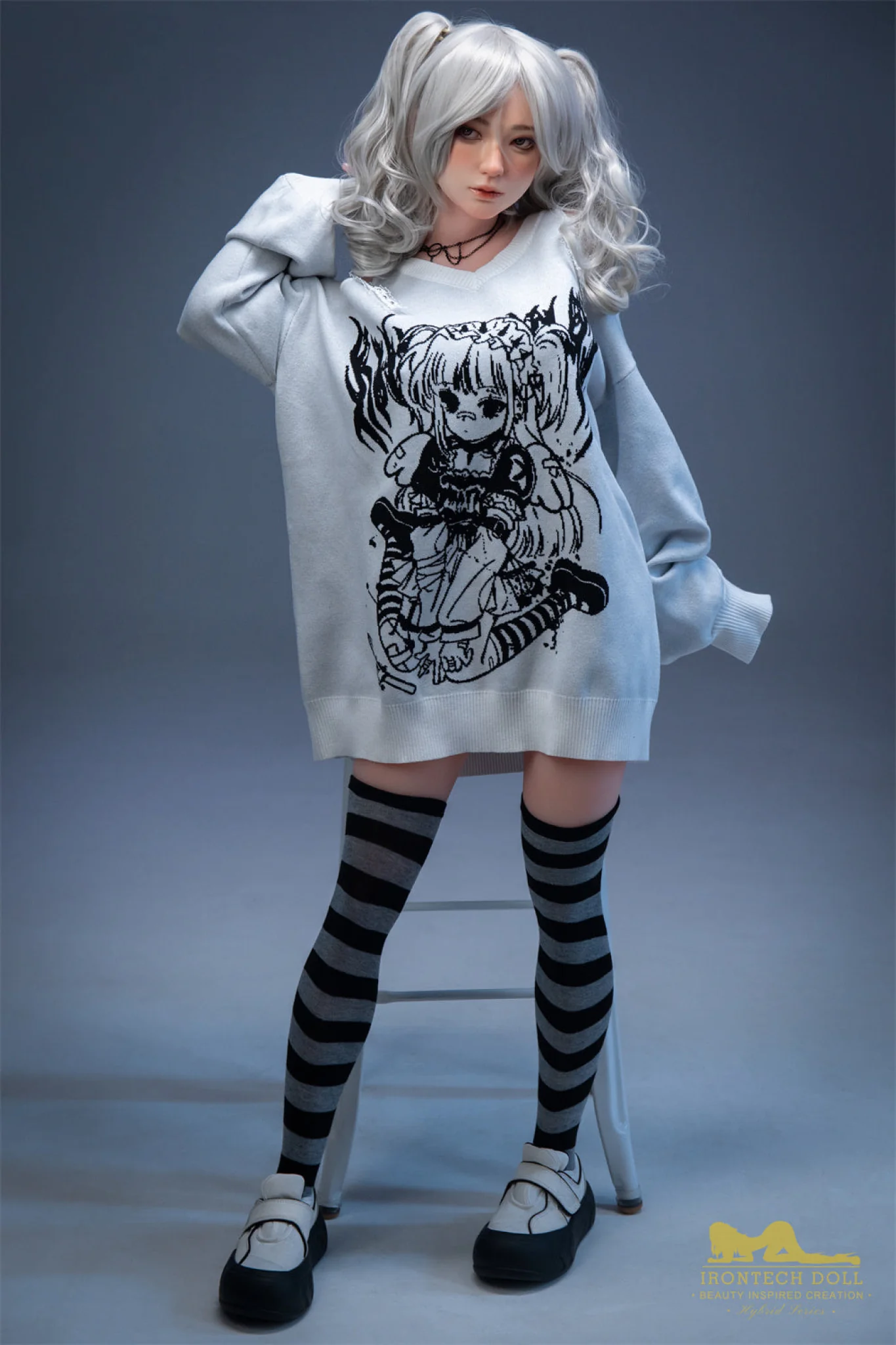 Misa 154cm (5ft1) F-Cup Premium Hybrid TPE Body + Silicone Head - Irontech Doll® - Image 8
