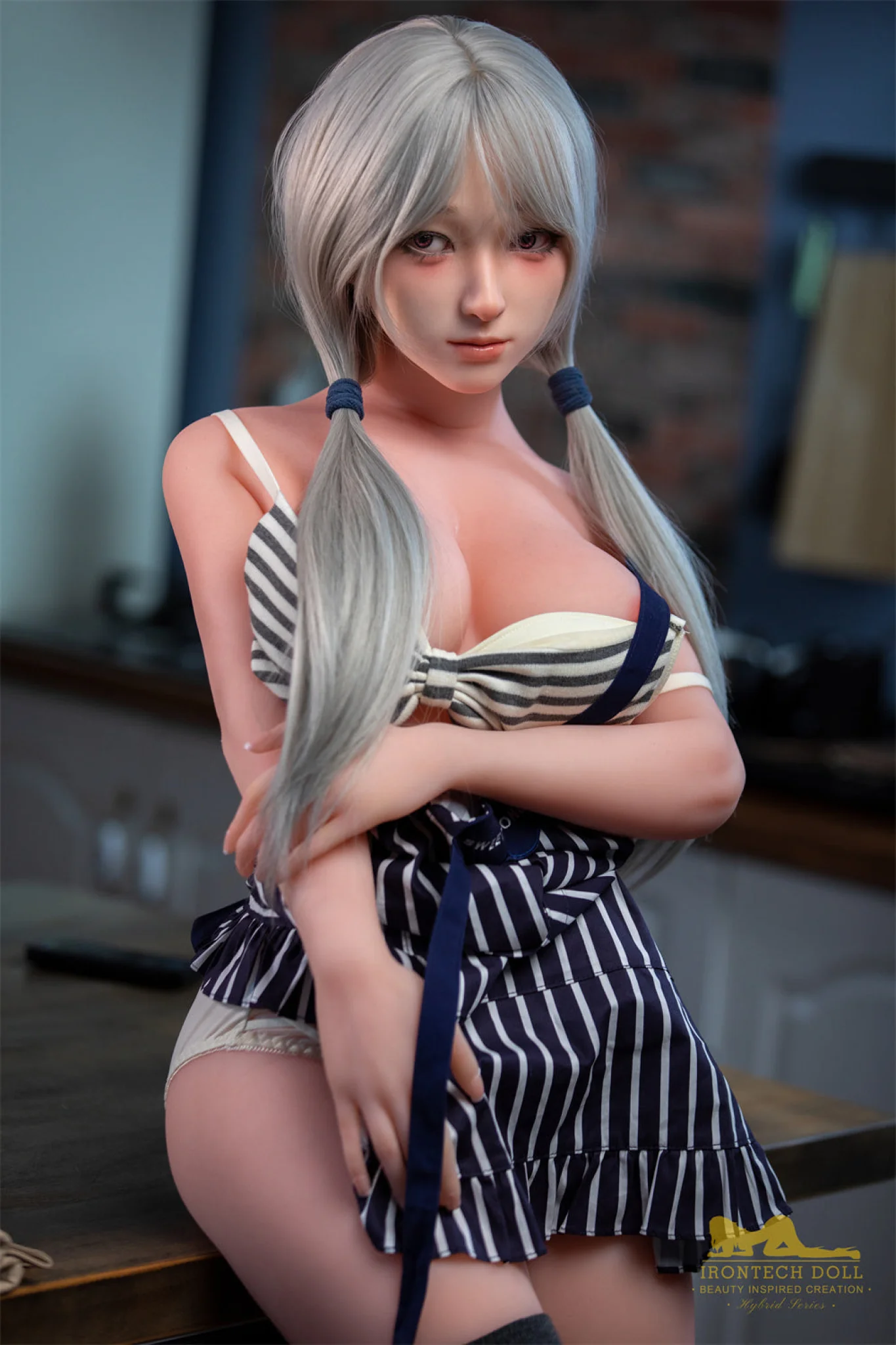 Miyuki 154cm (5ft1) F-Cup Teen Silicone Head + TPE Body - Irontech Doll® - Image 2