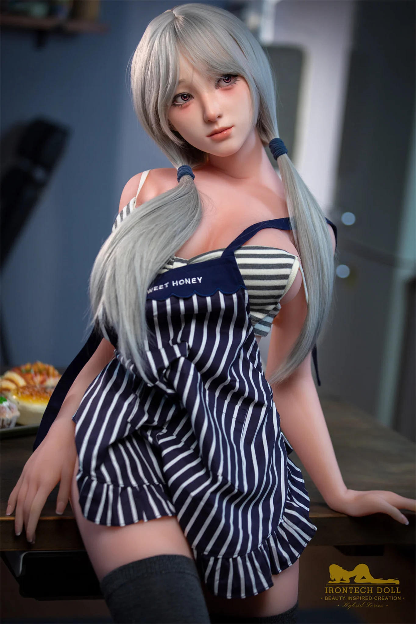 Miyuki 154cm (5ft1) F-Cup Teen Silicone Head + TPE Body - Irontech Doll® - Image 3
