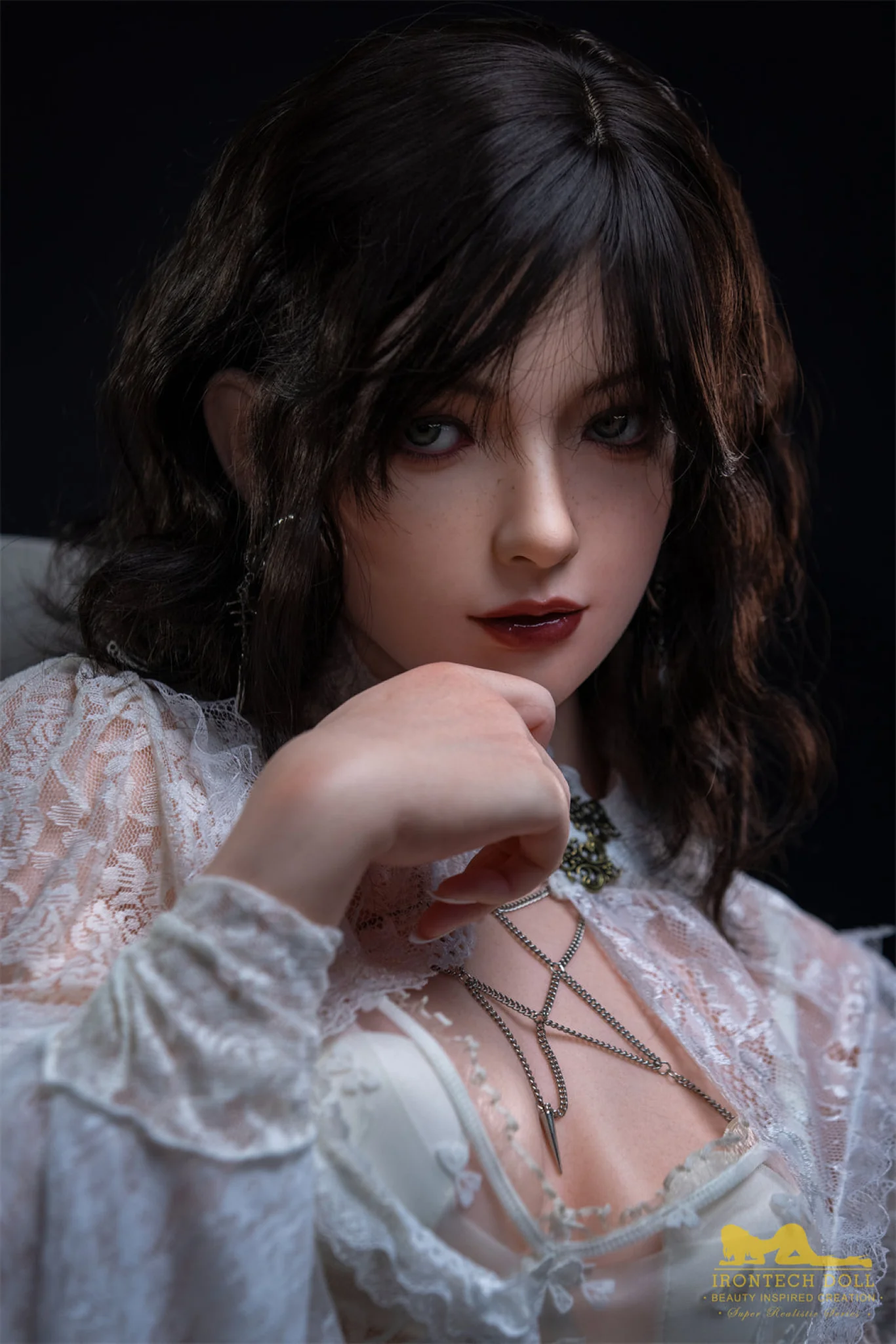 Nabi 163cm (5ft3) A-Cup Brunette full Silicone - IronTech Doll® - Image 21