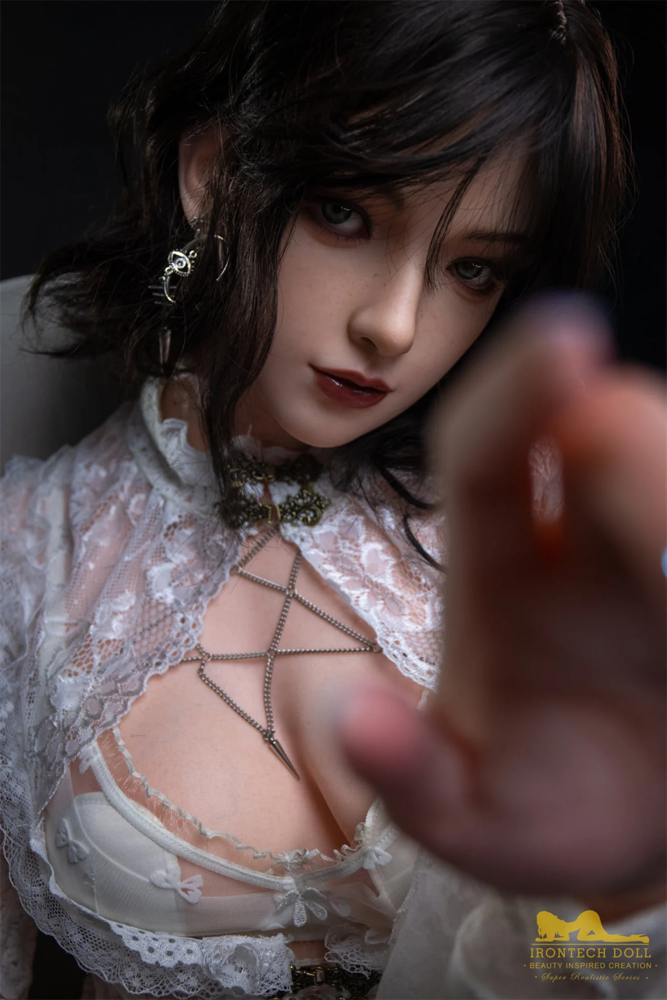 Nabi 163cm (5ft3) A-Cup Brunette full Silicone - IronTech Doll® - Image 22