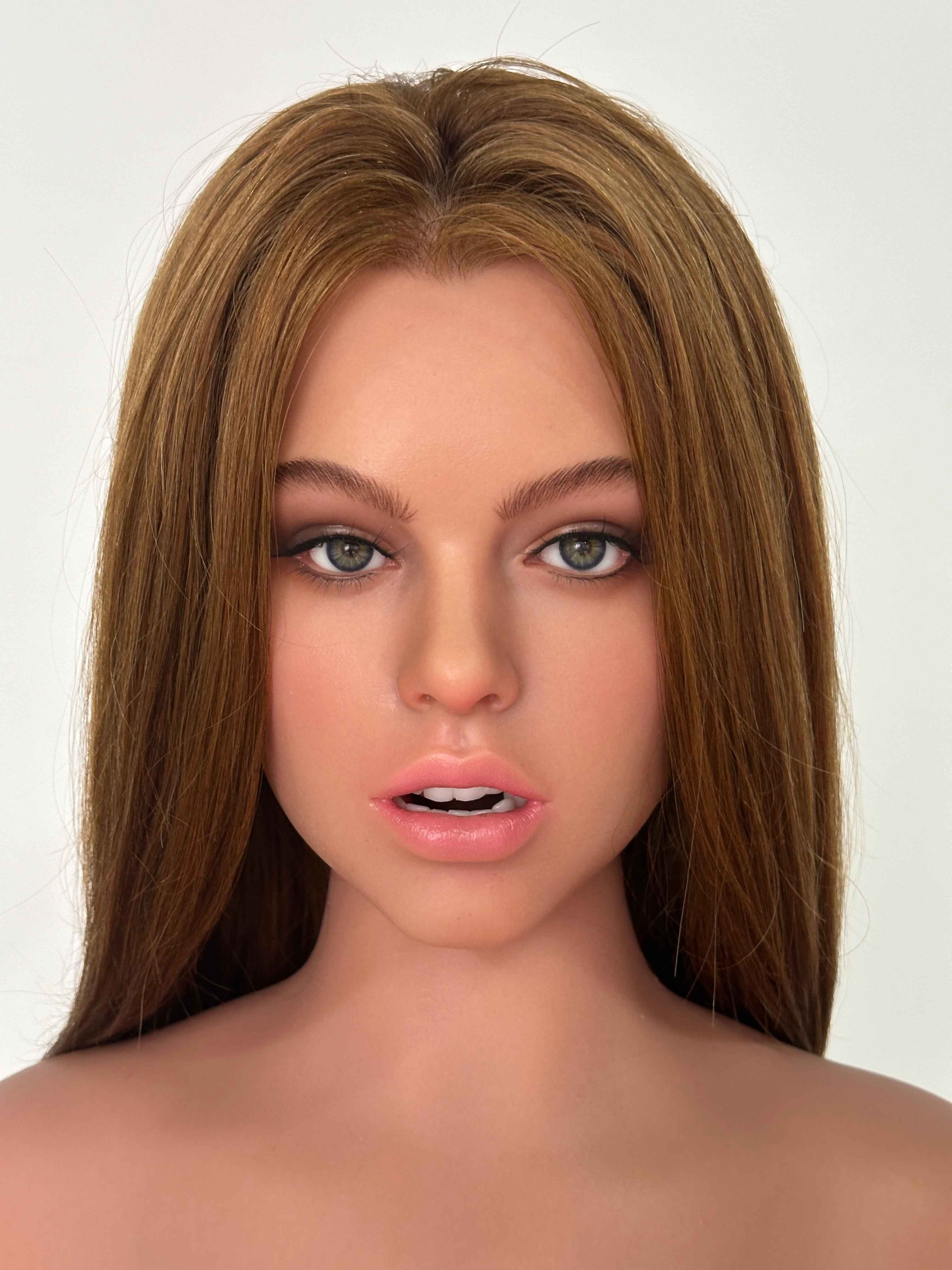 Naomi Premium Silicone Head (Movable Jaw + Implanted Hair) + SLE Body Sex Doll - ZELEX® [USA STOCK] - Image 31