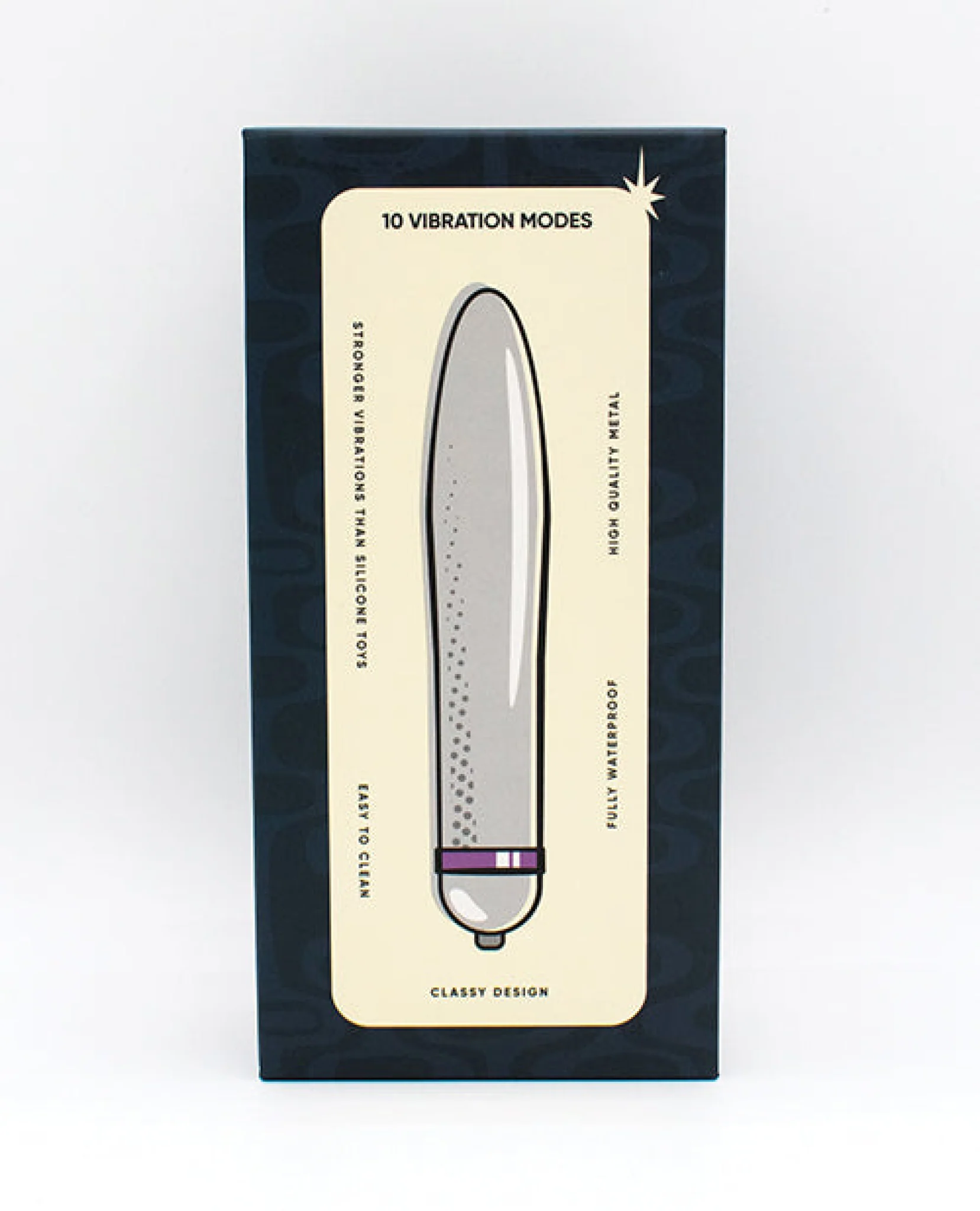 Natalie's Toy Box Fly Me To The Moon Metal Vibrator - Image 4