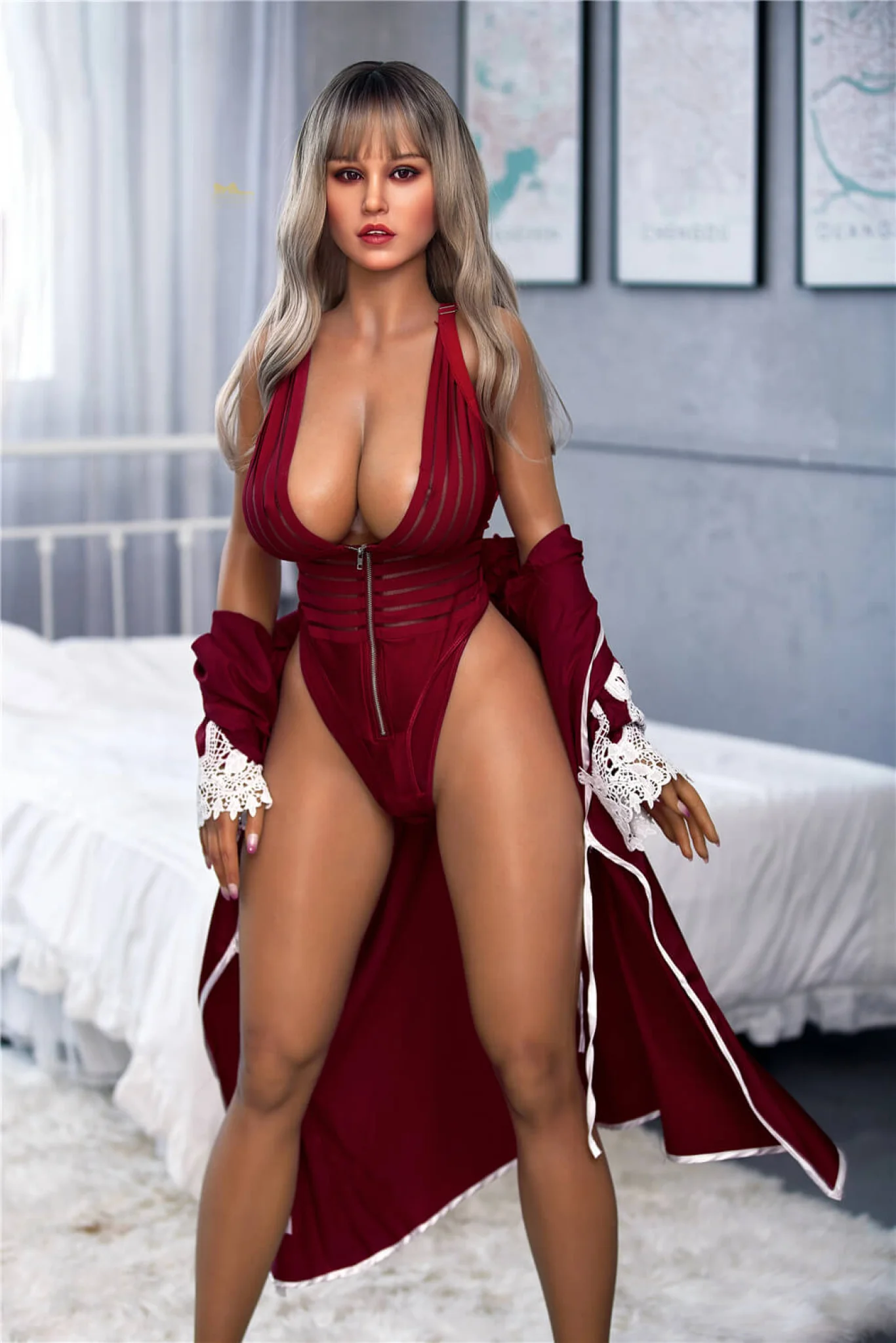 Angelia  165cm(5ft4) F-Cup Silicone Love Doll - IronTech Doll® - Image 11