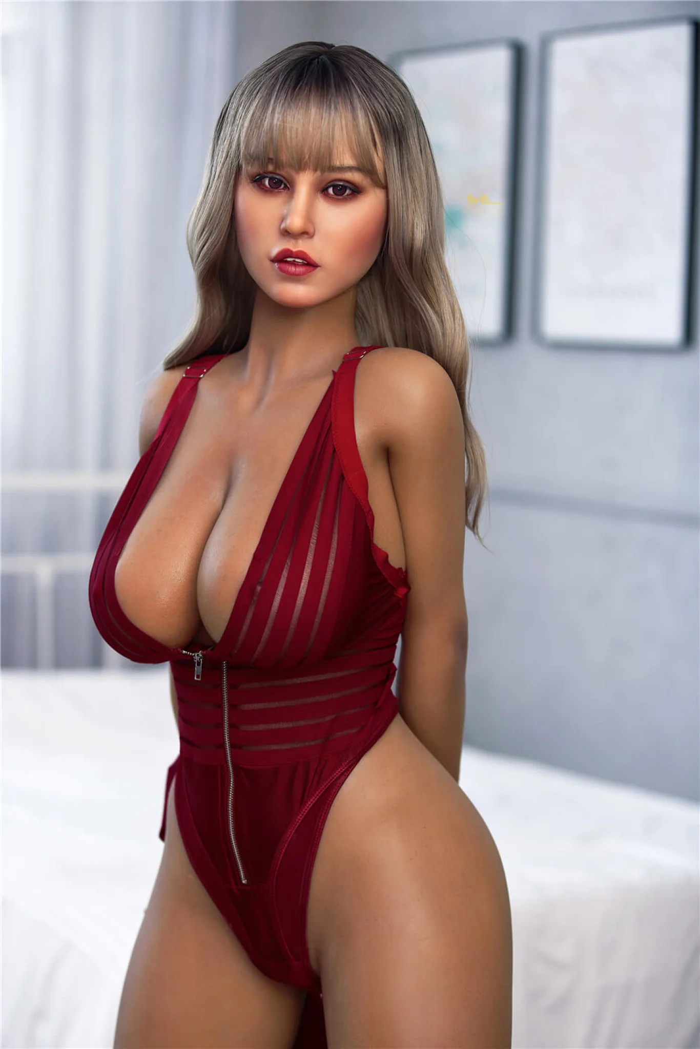 Angelia  165cm(5ft4) F-Cup Silicone Love Doll - IronTech Doll® - Image 14