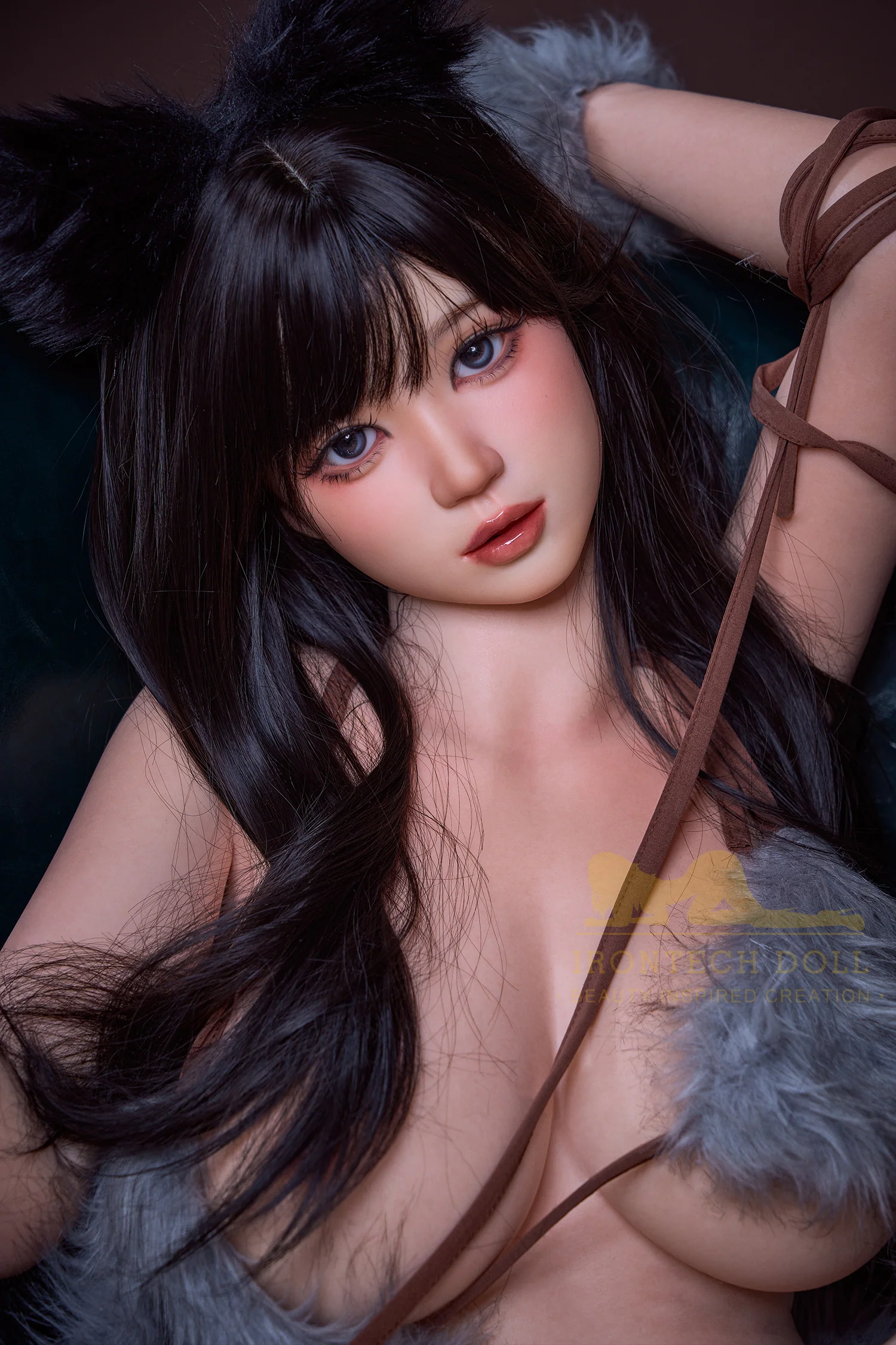 Nia ROS head 165cm (5ft4) F-Cup real skin Silicone Love Doll - IronTech Doll® - Image 14