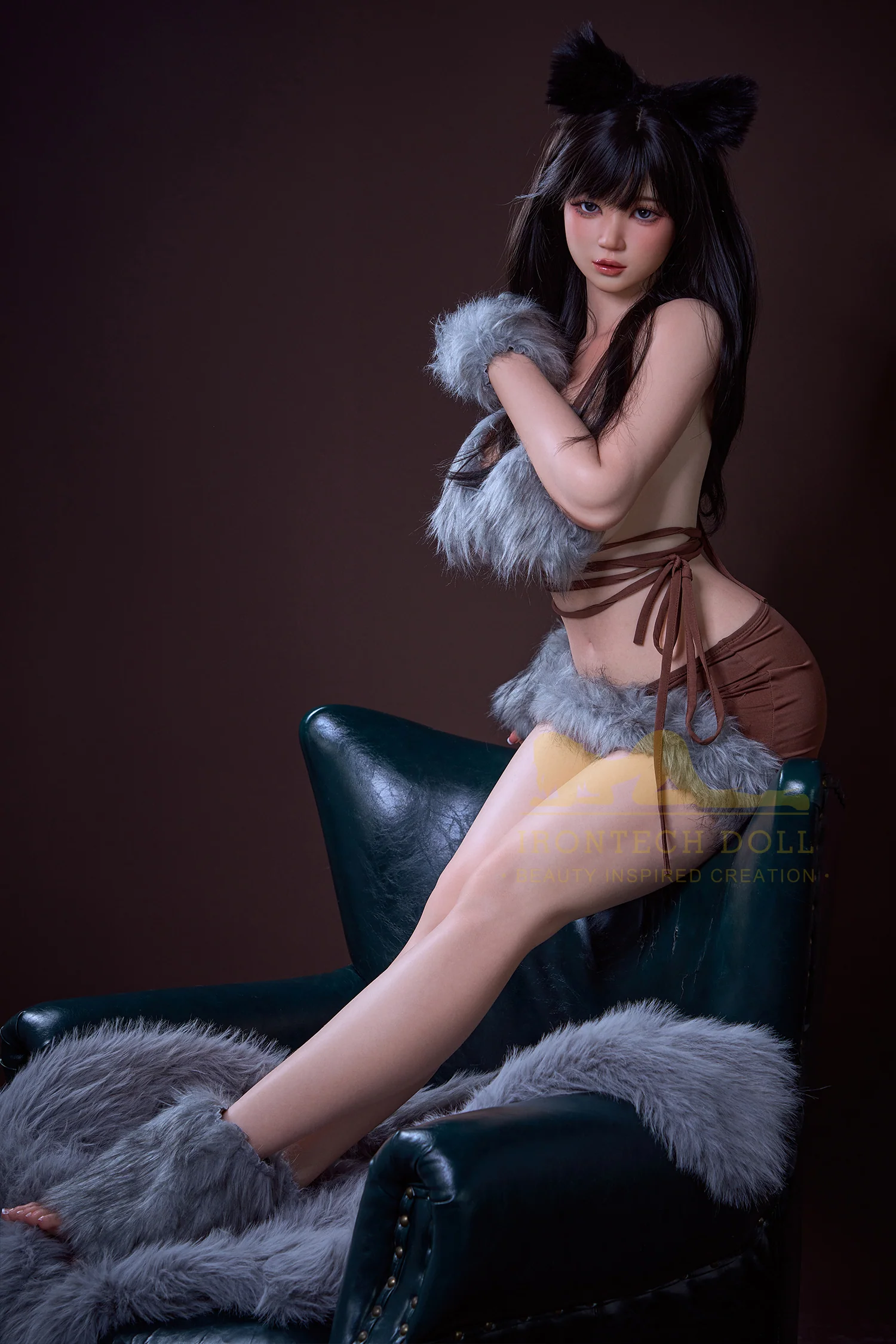 Nia ROS head 165cm (5ft4) F-Cup real skin Silicone Love Doll - IronTech Doll® - Image 5