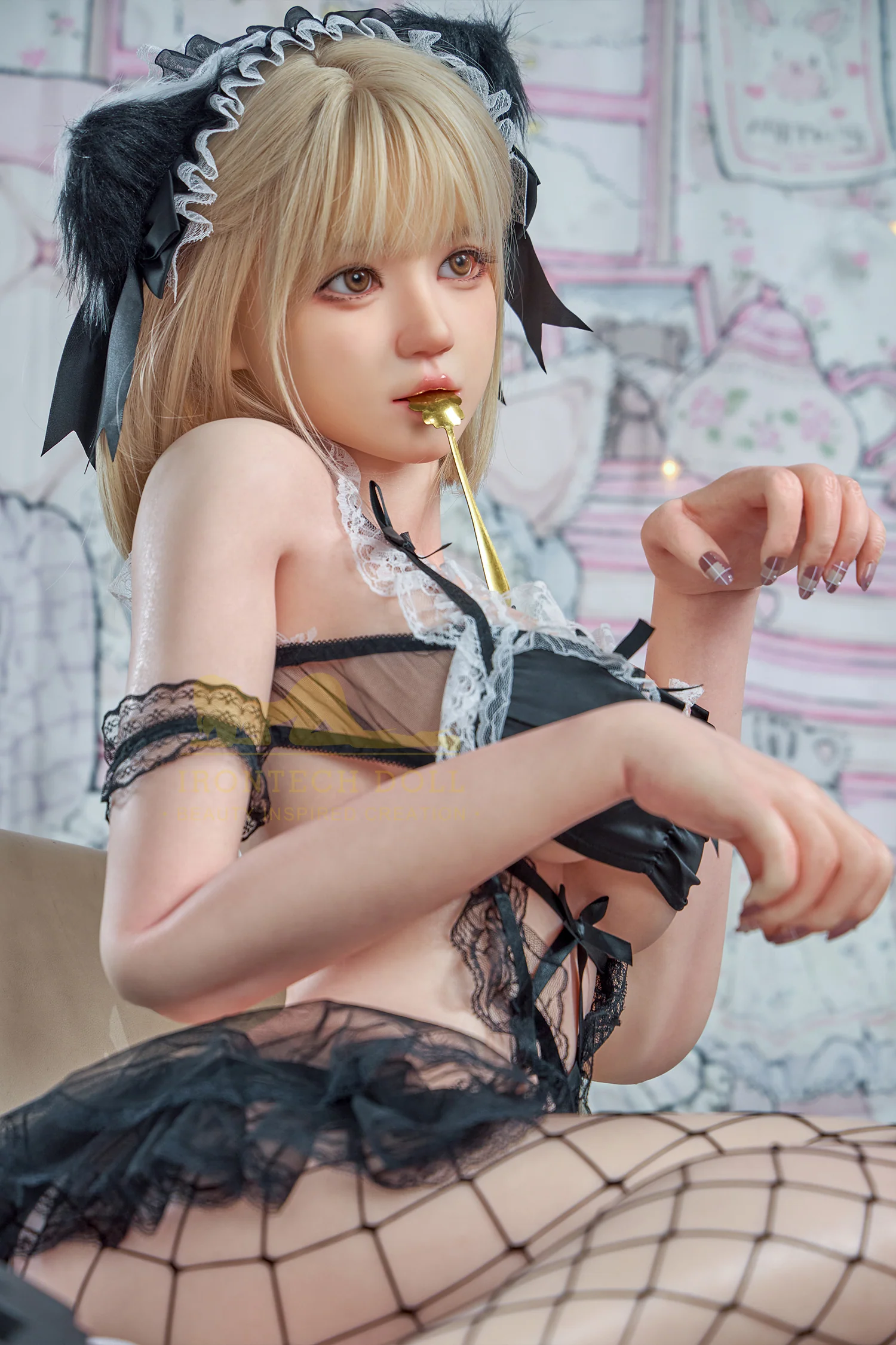 Nina ROS head 161cm(5ft28) F-Cup Full Silicone Sexy Love Doll - Irontech Doll® - Image 16