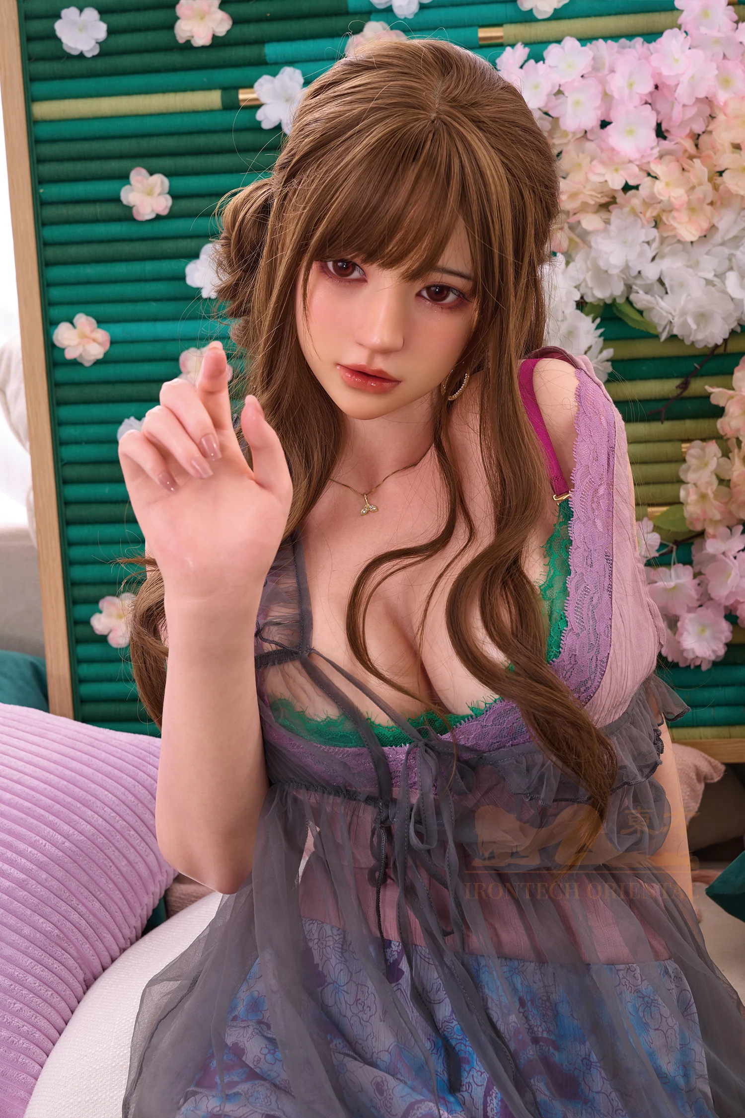 Evie ROS head 161cm(5ft28) F-Cup Full Silicone Sexy Love Doll - Oriental Series - Irontech Doll® - Image 13