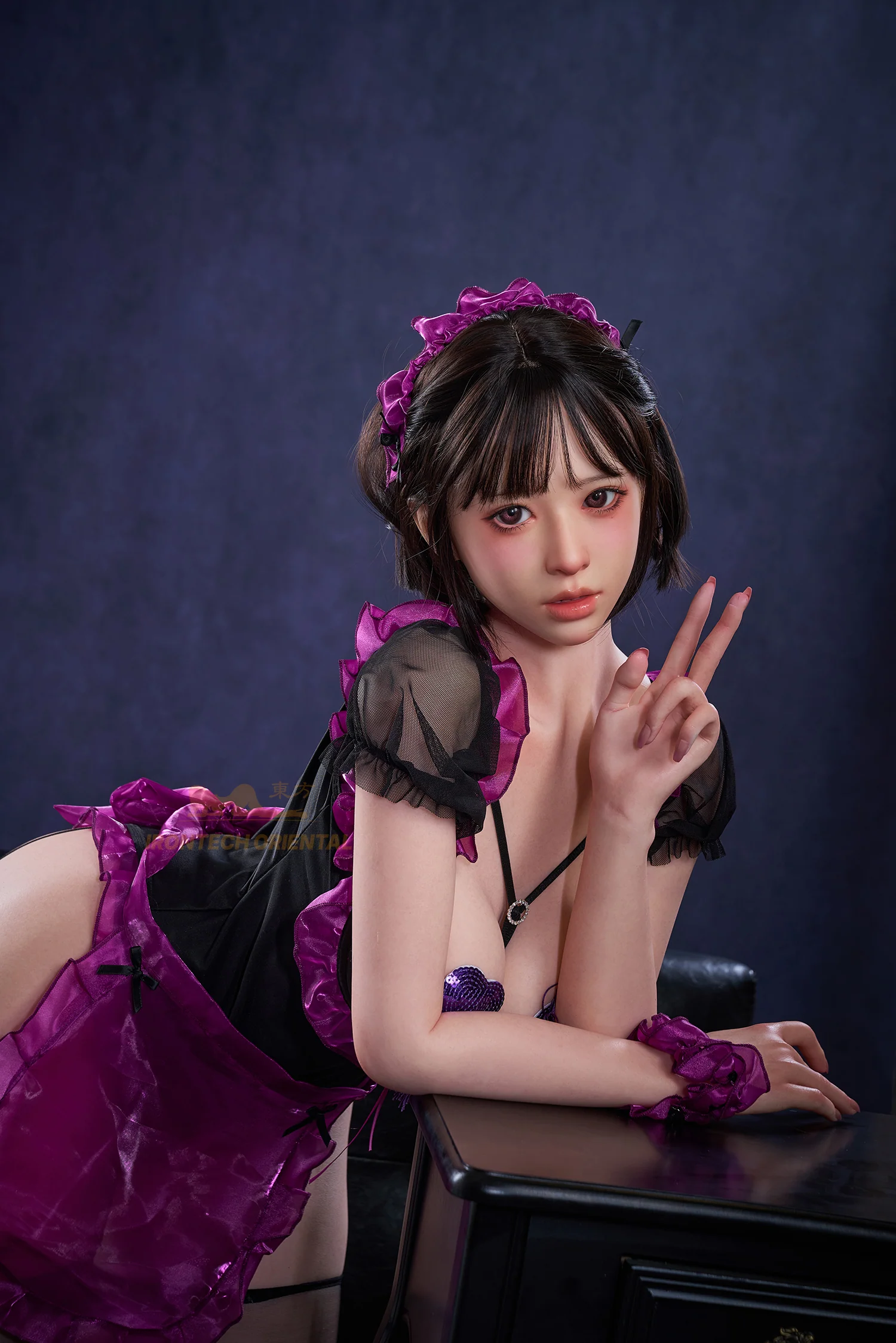 Lina ROSmax head 153cm(5ft) E-Cup Full Silicone love Sex Doll-Oriental Series - Irontech Doll® - Image 28