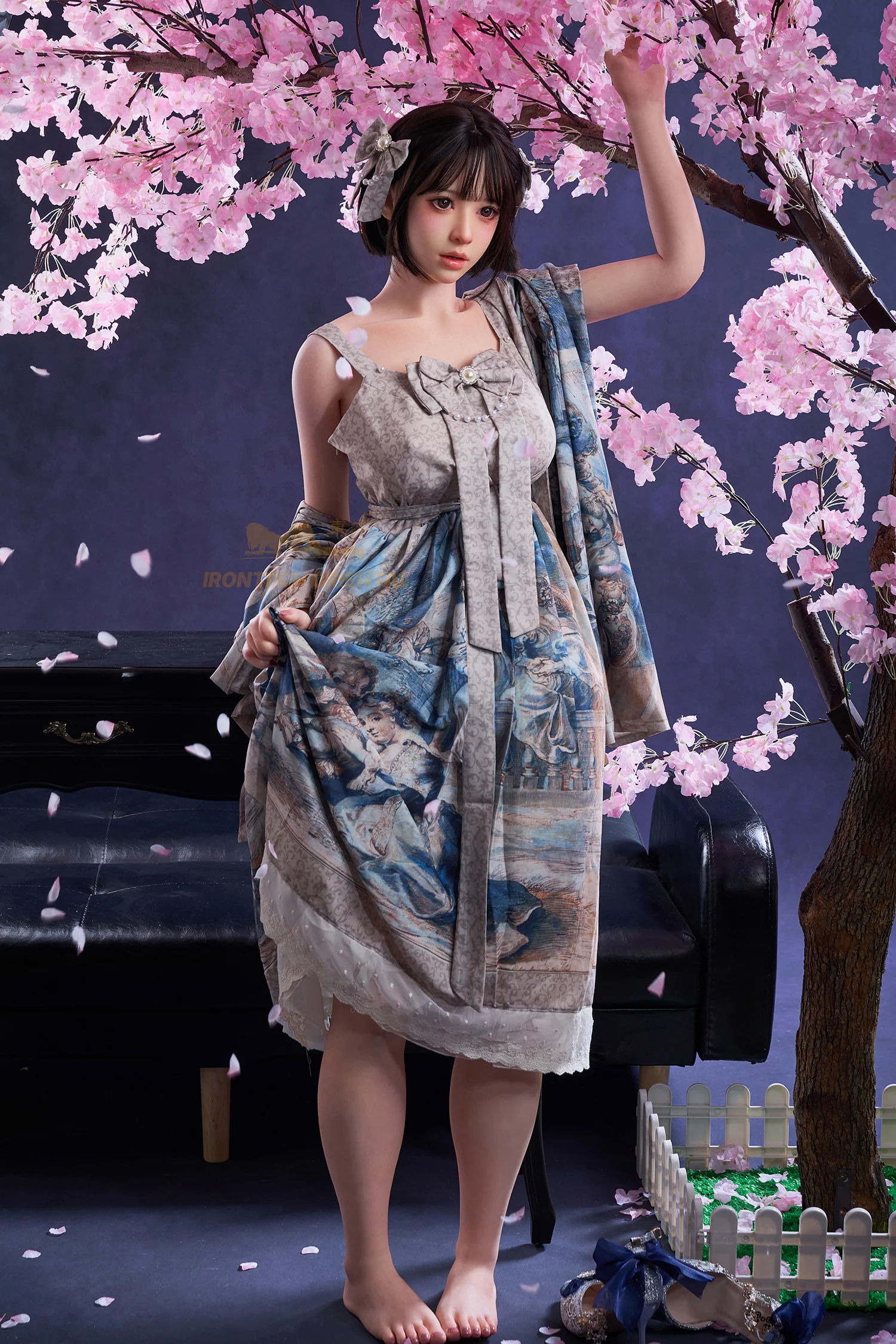 Lina ROSmax head 153cm(5ft) E-Cup Full Silicone love Sex Doll-Oriental Series - Irontech Doll® - Image 9