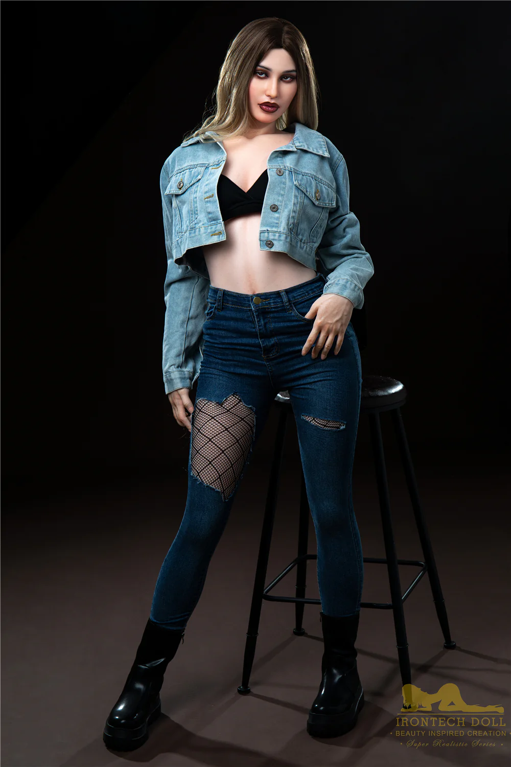 Pearl 168cm(5ft6) A-Cup Silicone Love Doll - Irontech Doll® - Image 17