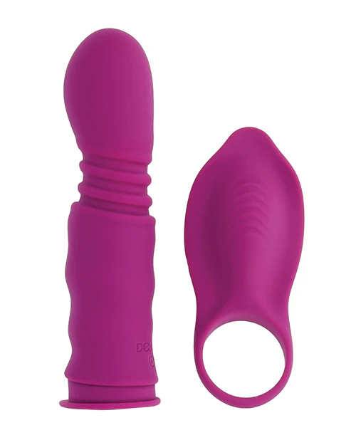 Playboy Pleasure Match Play Dual Vibrator - Fuchsia - Image 5