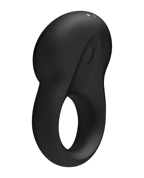 Satisfyer Signet Ring w/Bluetooth App - Black - Image 2
