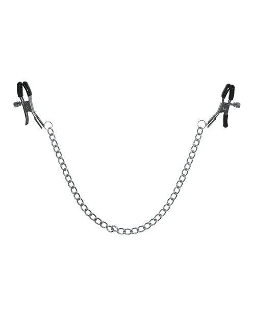 Sex & Mischief Chained Nipple Clamps - Image 2