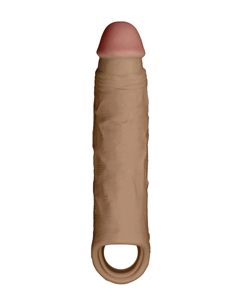 Shaft Model F Flexskin Liquid Silicone 8.8" Sheath - Oak - Image 2