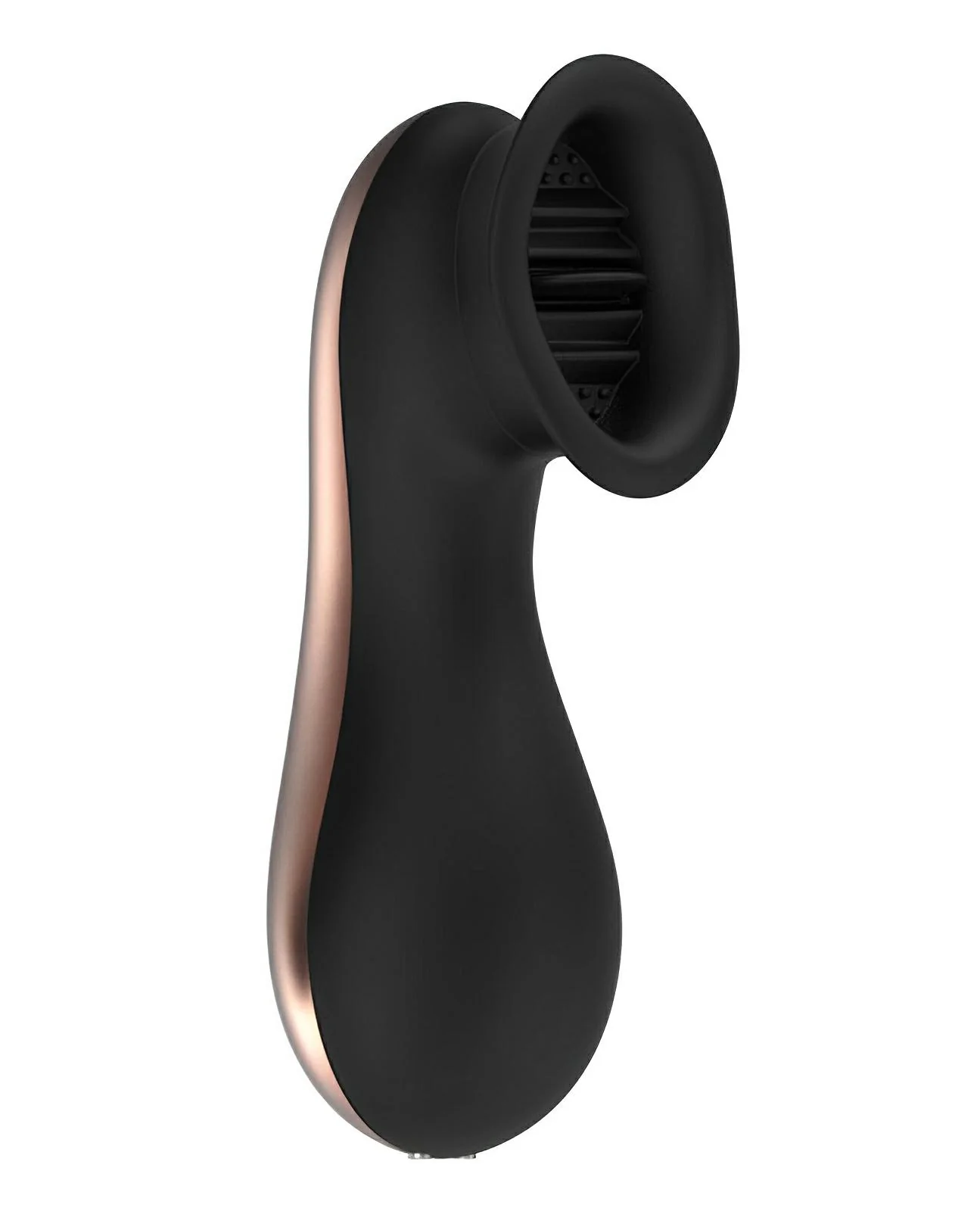 Shots Elegance Dreamy Oral Clitoral Stimulator - 10 Speed Black - Image 4