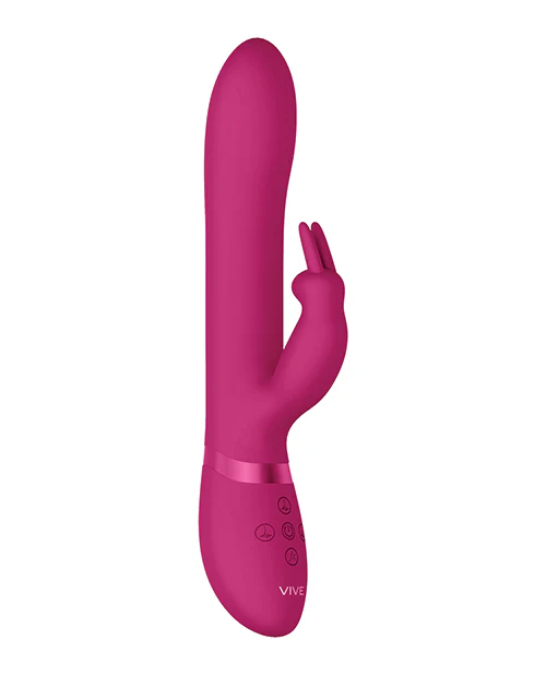 Shots Vive Amoris Stimulating Beads Rabbit - Pink - Image 5