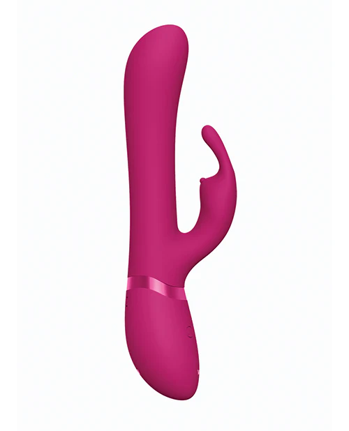 Shots Vive Chou G-Spot Rabbit w/Interchangeable Clitoral Attachments - Pink - Image 2