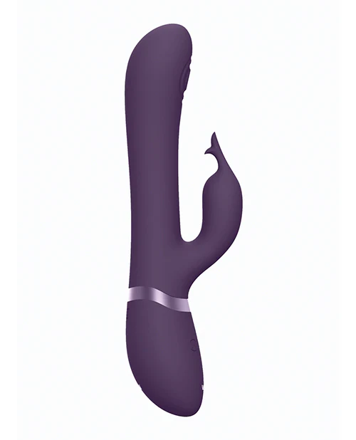 Shots Vive Etsu  Pulse G-Spot Rabbit w/Interchangeable Clitoral Attachments - Purple - Image 4