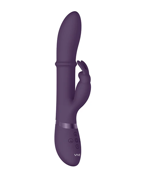 Shots Vive Halo Up & Down Ring G-Spot Rabbit - Purple - Image 5
