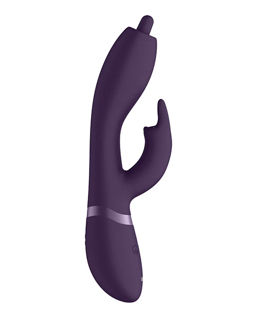 Shots Vive Nilo Pinpoint Rotating G-Spot Rabbit - Purple - Image 5