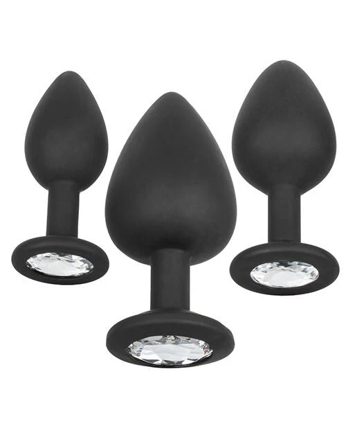 Silicone Gem Anal Kit - Black - Image 5