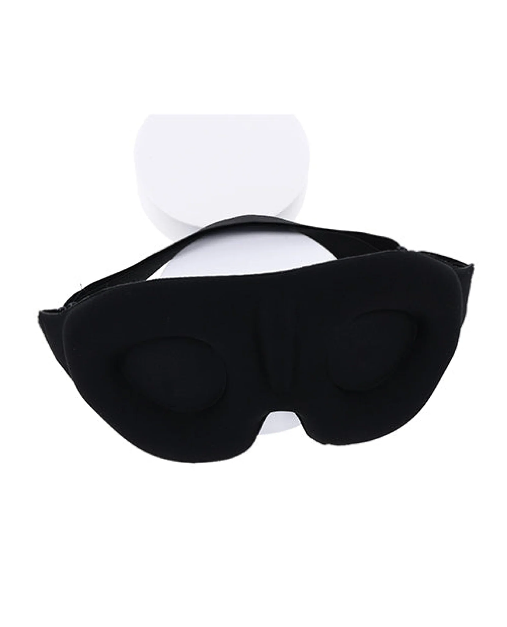 Sportsheets Blackout Memory Foam Blindfold - Black - Image 3