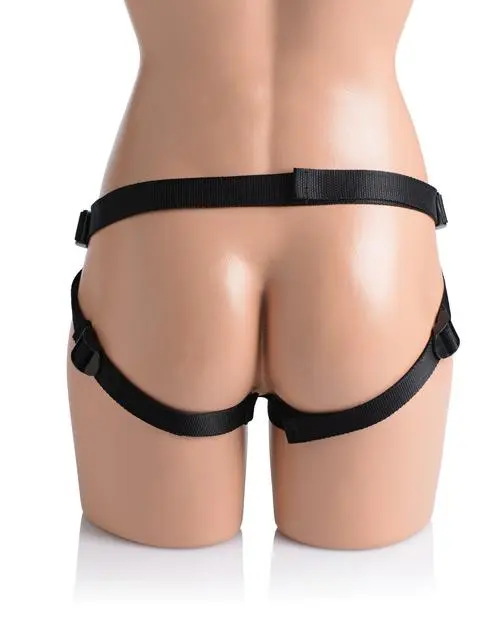 Strap U Pegged Pegging Dildo W-harness - Image 2