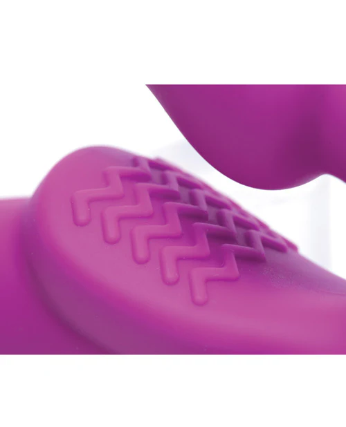Strap U Vibrating Strapless Silicone Strap on Dildo - Image 2