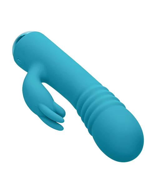 Thicc Chubby Thrusting Tickler - Aqua - Image 2