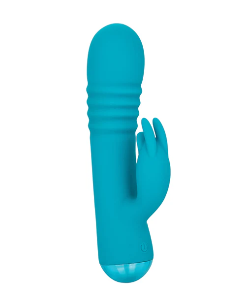 Thicc Chubby Thrusting Tickler - Aqua - Image 5