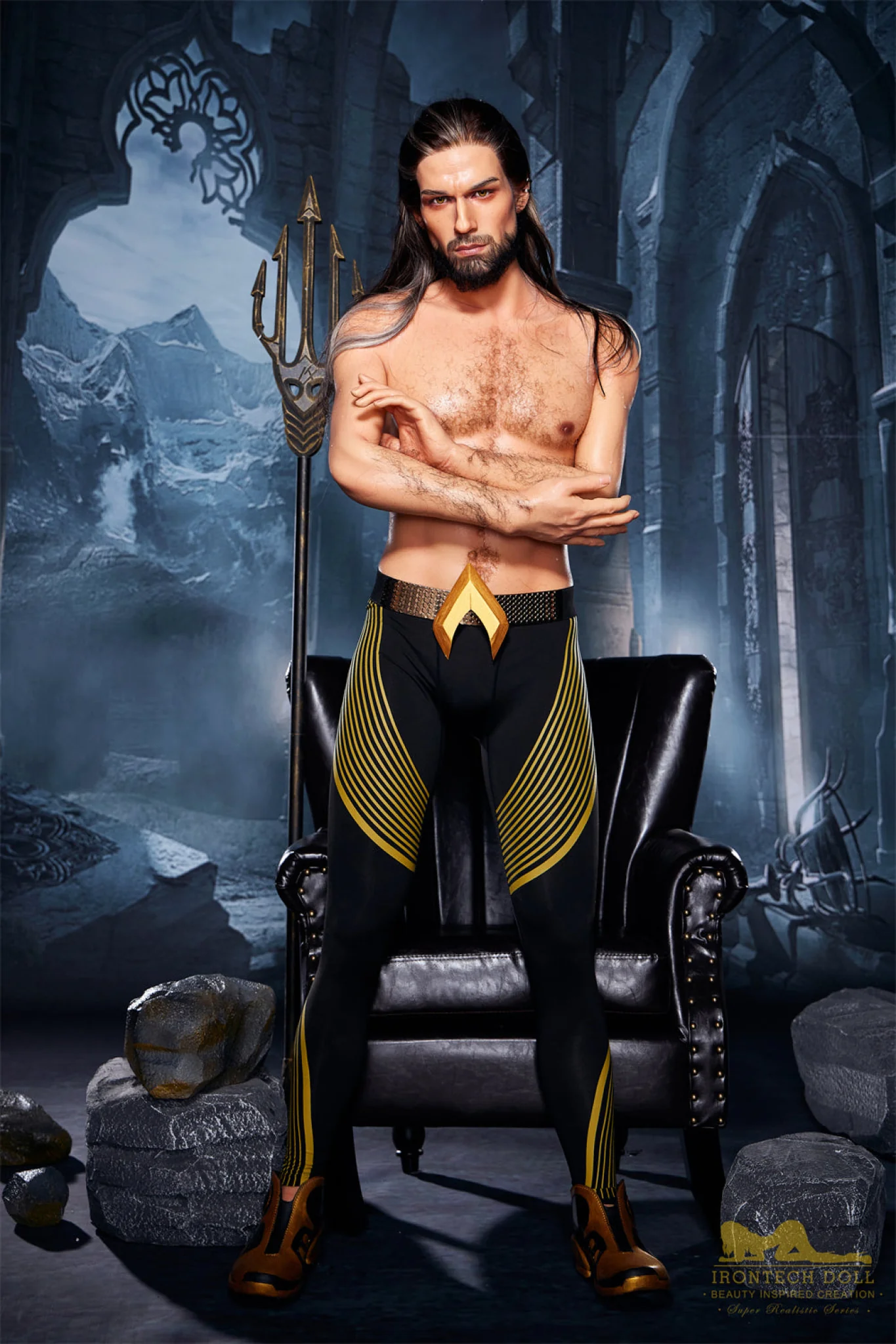Thomas  170cm(5ft7)  Aquaman Silicone Male Sex Doll - IronTech Doll® - Image 10