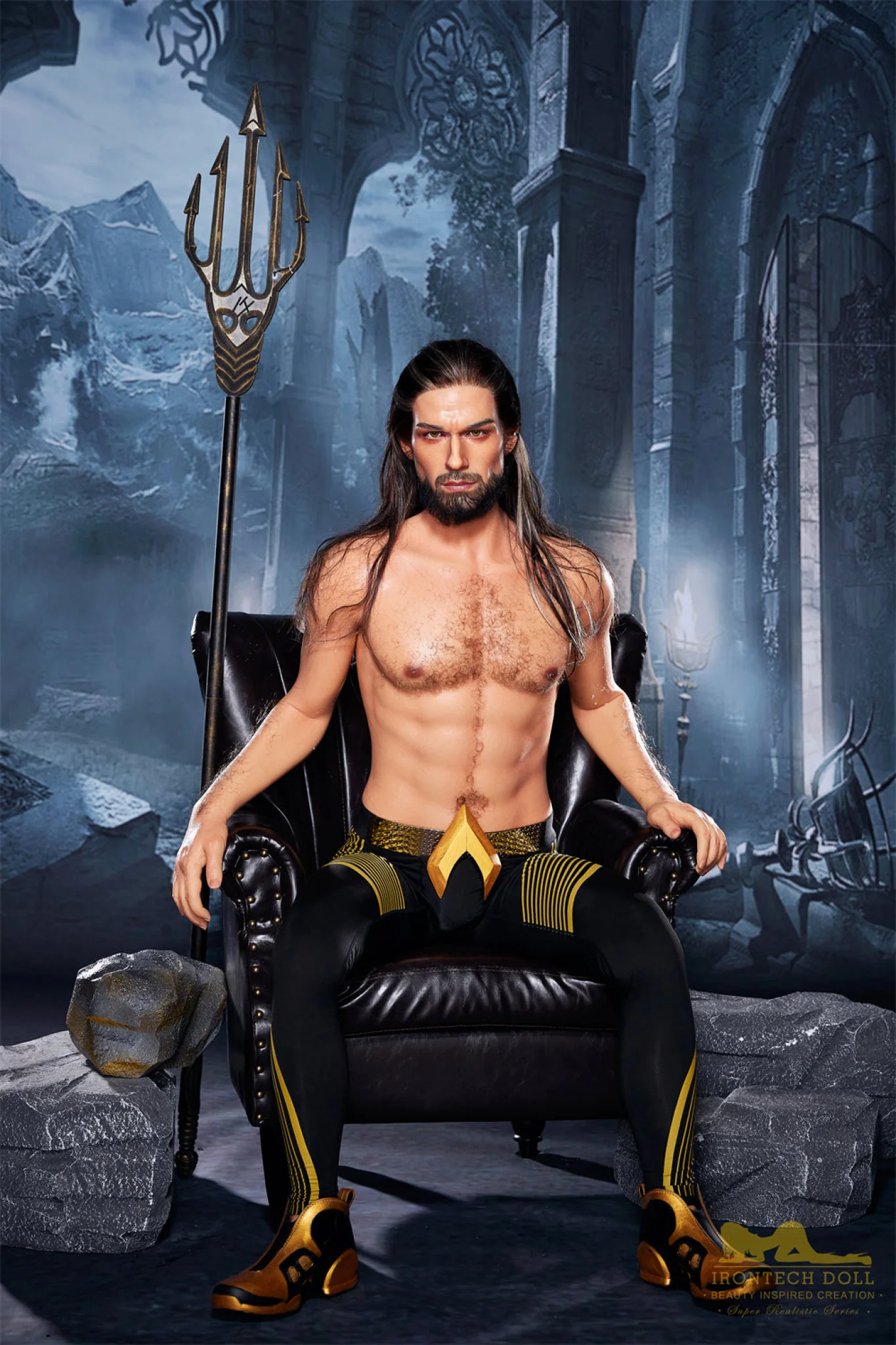 Thomas  170cm(5ft7)  Aquaman Silicone Male Sex Doll - IronTech Doll® - Image 11
