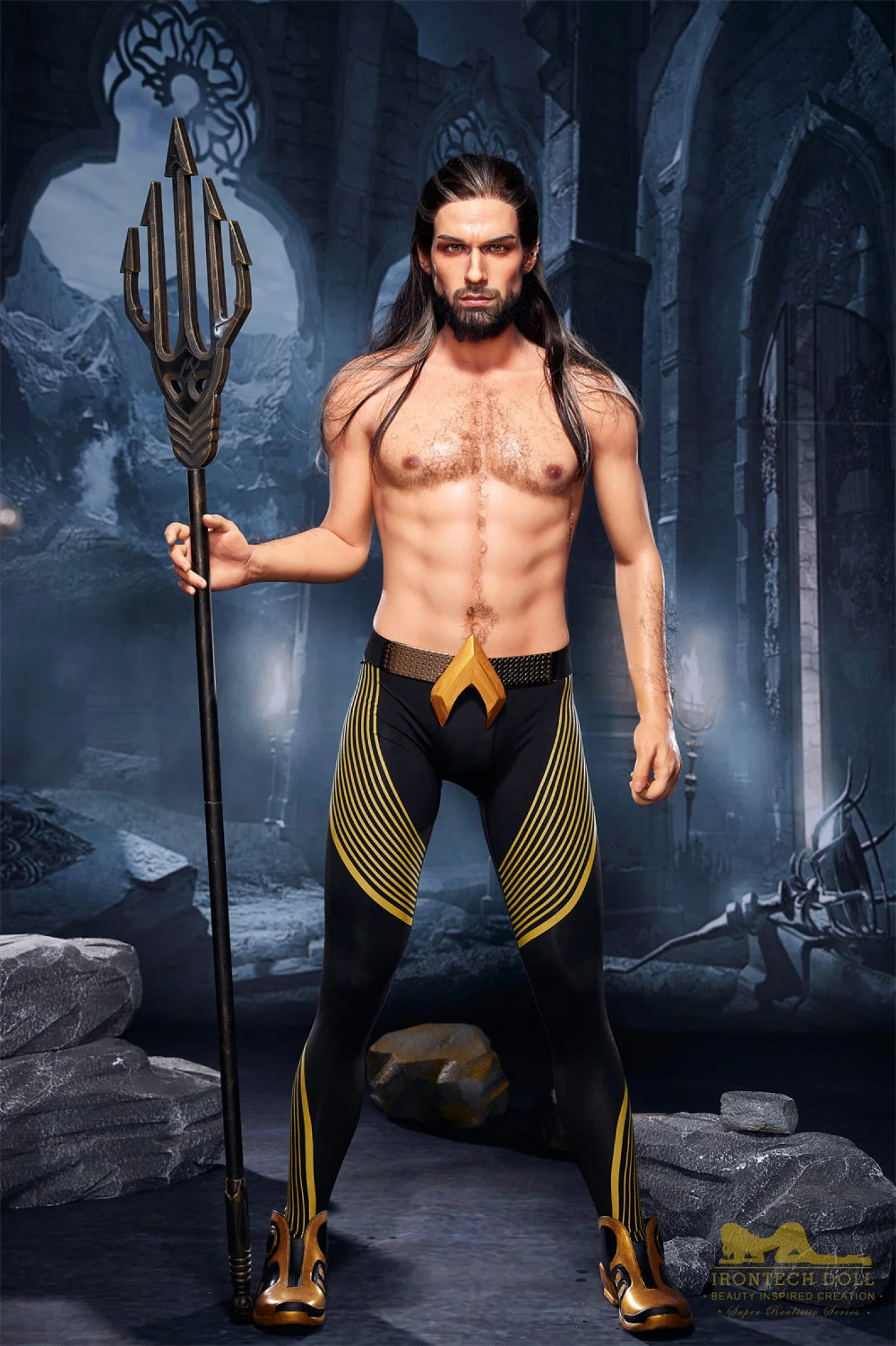 Thomas  170cm(5ft7)  Aquaman Silicone Male Sex Doll - IronTech Doll® - Image 14