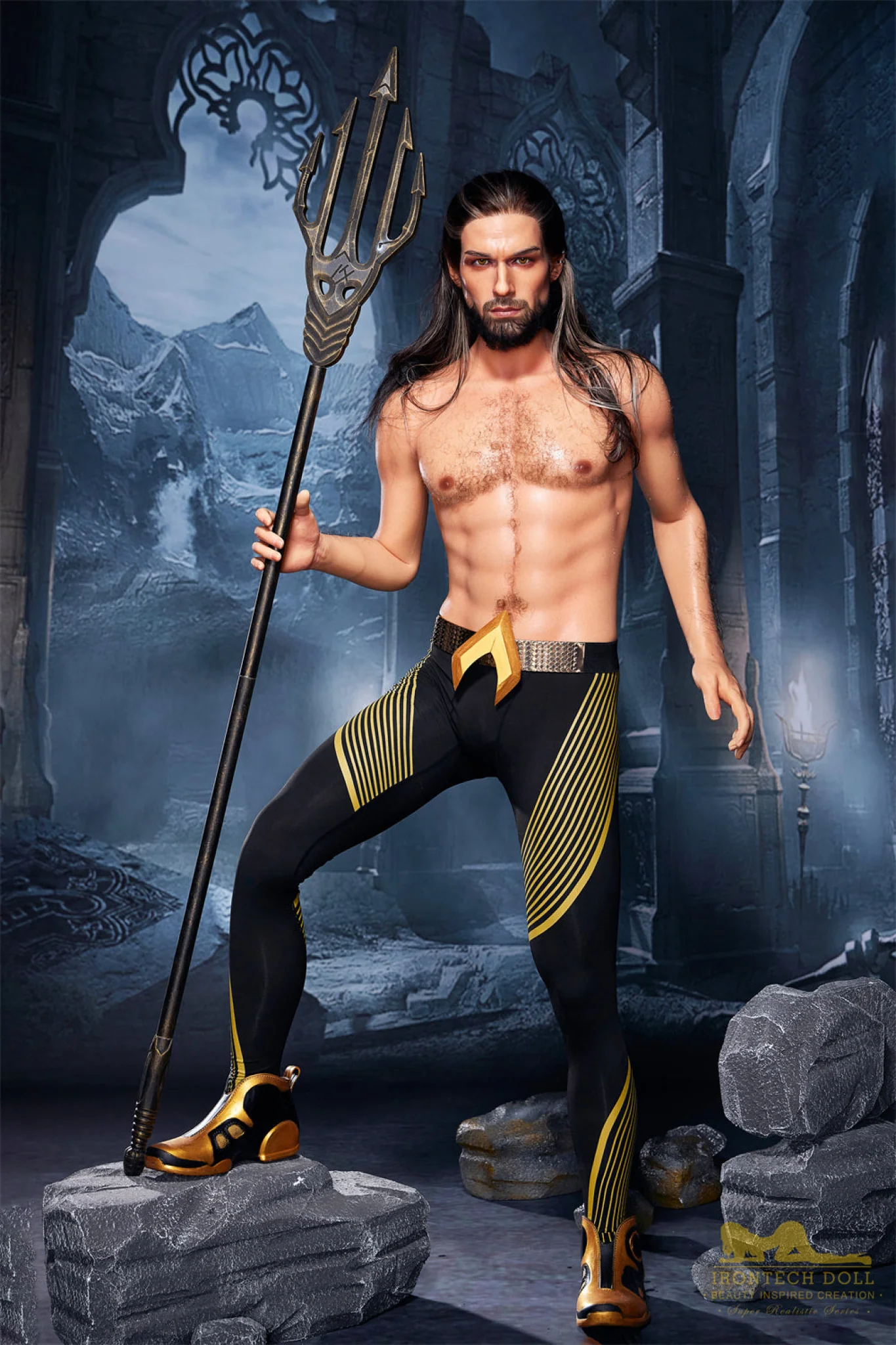 Thomas  170cm(5ft7)  Aquaman Silicone Male Sex Doll - IronTech Doll® - Image 15